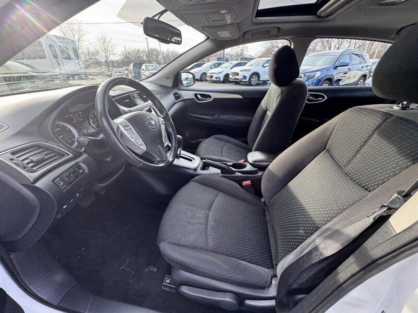 2014 Aspen White Nissan Sentra SR (3N1AB7AP8EY) with an 1.8L I4 130hp 128ft. lbs. engine, Automatic transmission, located at 25355 Eames Street, Channahon, IL, 60410, (815) 467-1807, 41.429108, -88.228432 - The 2014 Nissan Sentra SR is a stylish, reliable, and efficient sedan that combines sporty flair with everyday practicality. Perfect for commuting, running errands, or weekend drives, this Sentra SR is designed to make every trip comfortable, enjoyable, and confident. Under the hood, the Sentra SR - Photo#10