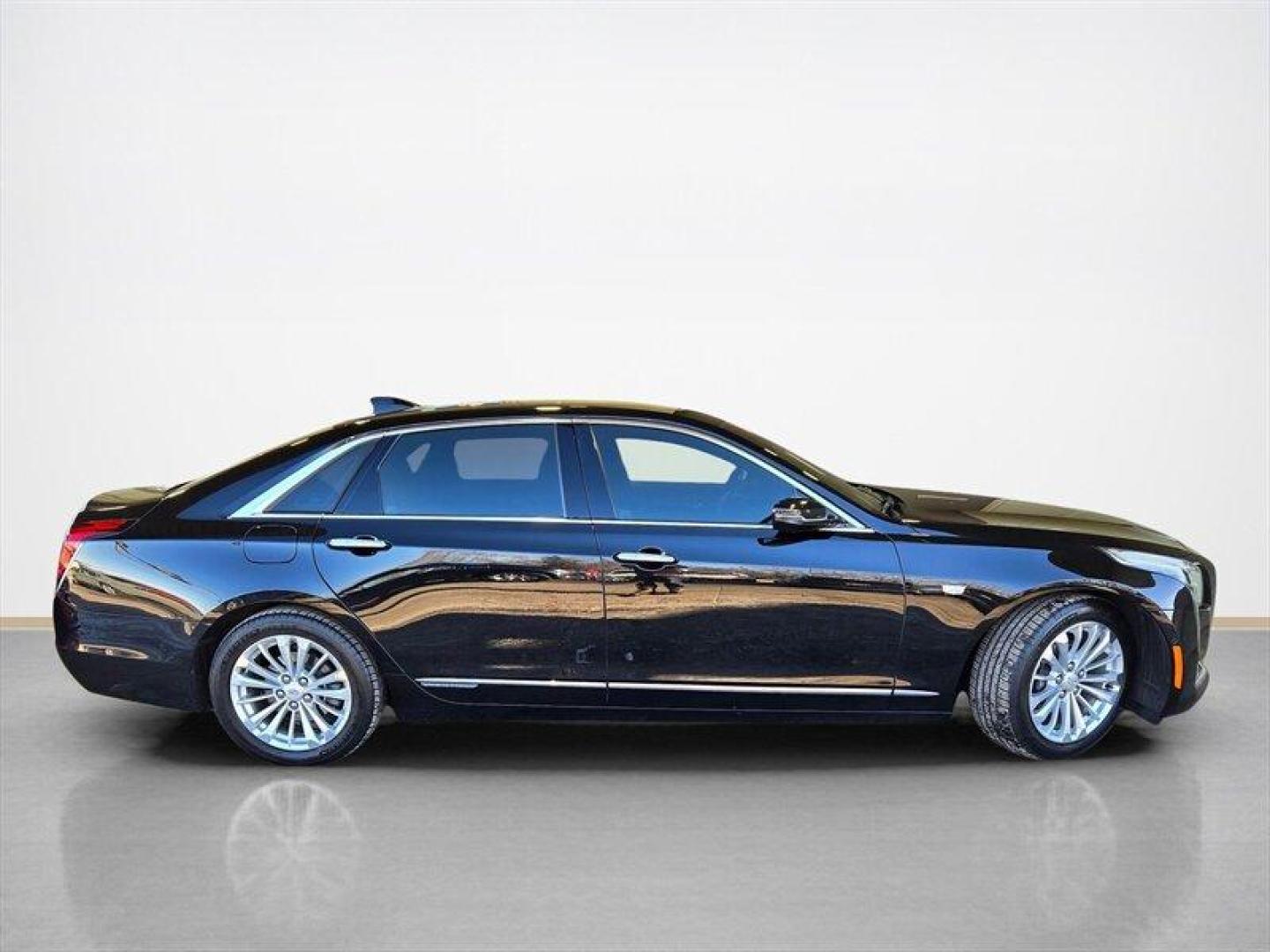 2018 Stellar Black Metallic Cadillac CT6 PLUG-IN Hybrid Hybrid Plug-In (LREKK5RX0JA) with an 2.0L Plug-in Hybrid Turbo I4 335hp 432ft. lbs. engine, Automatic transmission, located at 25355 Eames Street, Channahon, IL, 60410, (815) 467-1807, 41.429108, -88.228432 - This 2018 Cadillac CT6 Plug-In Hybrid is a perfect blend of refined luxury, advanced technology, and intelligent efficiency. Finished in a sleek black exterior with a matching black leather interior, this CT6 delivers a bold, sophisticated presence while maintaining the quiet, smooth ride Cadillac i - Photo#1