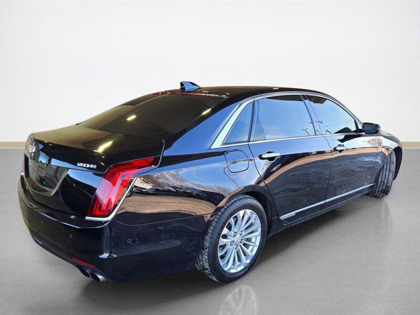 2018 Stellar Black Metallic Cadillac CT6 PLUG-IN Hybrid Hybrid Plug-In (LREKK5RX0JA) with an 2.0L Plug-in Hybrid Turbo I4 335hp 432ft. lbs. engine, Automatic transmission, located at 25355 Eames Street, Channahon, IL, 60410, (815) 467-1807, 41.429108, -88.228432 - This 2018 Cadillac CT6 Plug-In Hybrid is a perfect blend of refined luxury, advanced technology, and intelligent efficiency. Finished in a sleek black exterior with a matching black leather interior, this CT6 delivers a bold, sophisticated presence while maintaining the quiet, smooth ride Cadillac i - Photo#3