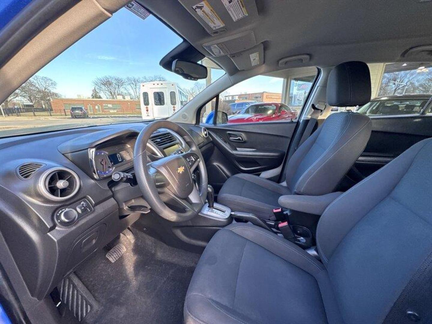 2016 Brilliant Blue Metallic Chevrolet Trax LS (KL7CJKSB3GB) with an Ecotec 1.4L Turbo I4 138hp 148ft. lbs. engine, Automatic transmission, located at 25355 Eames Street, Channahon, IL, 60410, (815) 467-1807, 41.429108, -88.228432 - This 2016 Chevrolet Trax LS with only 79,000 miles is a local trade that offers affordable, efficient transportation in a compact SUV packageperfect for daily commuting, first-time drivers, or anyone looking for a dependable and easy-to-drive vehicle. This Trax has been just serviced and comes with - Photo#10