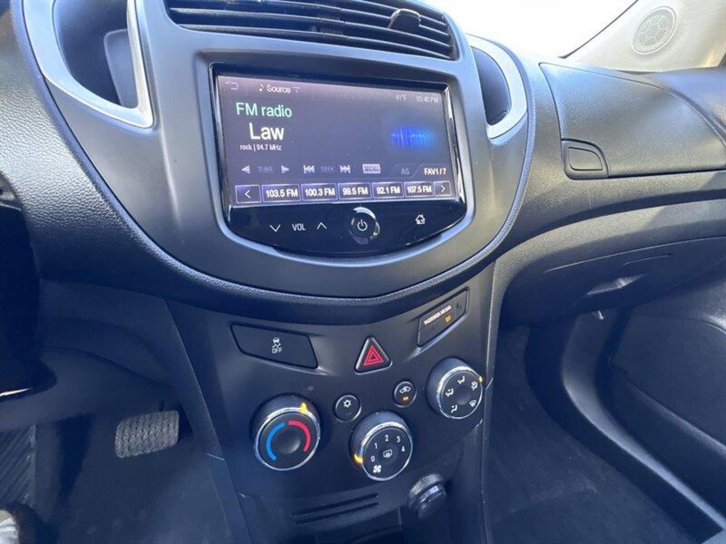 2016 Brilliant Blue Metallic Chevrolet Trax LS (KL7CJKSB3GB) with an Ecotec 1.4L Turbo I4 138hp 148ft. lbs. engine, Automatic transmission, located at 25355 Eames Street, Channahon, IL, 60410, (815) 467-1807, 41.429108, -88.228432 - This 2016 Chevrolet Trax LS with only 79,000 miles is a local trade that offers affordable, efficient transportation in a compact SUV packageperfect for daily commuting, first-time drivers, or anyone looking for a dependable and easy-to-drive vehicle. This Trax has been just serviced and comes with - Photo#17