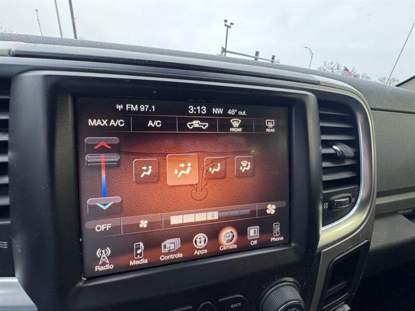 2016 Light Cream RAM 1500 Big Horn (1C6RR7TT9GS) with an HEMI 5.7L V8 395hp 410ft. lbs. engine, Automatic transmission, located at 25355 Eames Street, Channahon, IL, 60410, (815) 467-1807, 41.429108, -88.228432 - This 2016 Ram 1500 SLT 4x4 with the powerful HEMI V8 is a local trade that delivers the perfect balance of capability, comfort, and everyday drivability. Known for its smooth ride and strong performance, the Ram 1500 continues to be one of the most popular full-size trucks on the roadand this one is - Photo#18