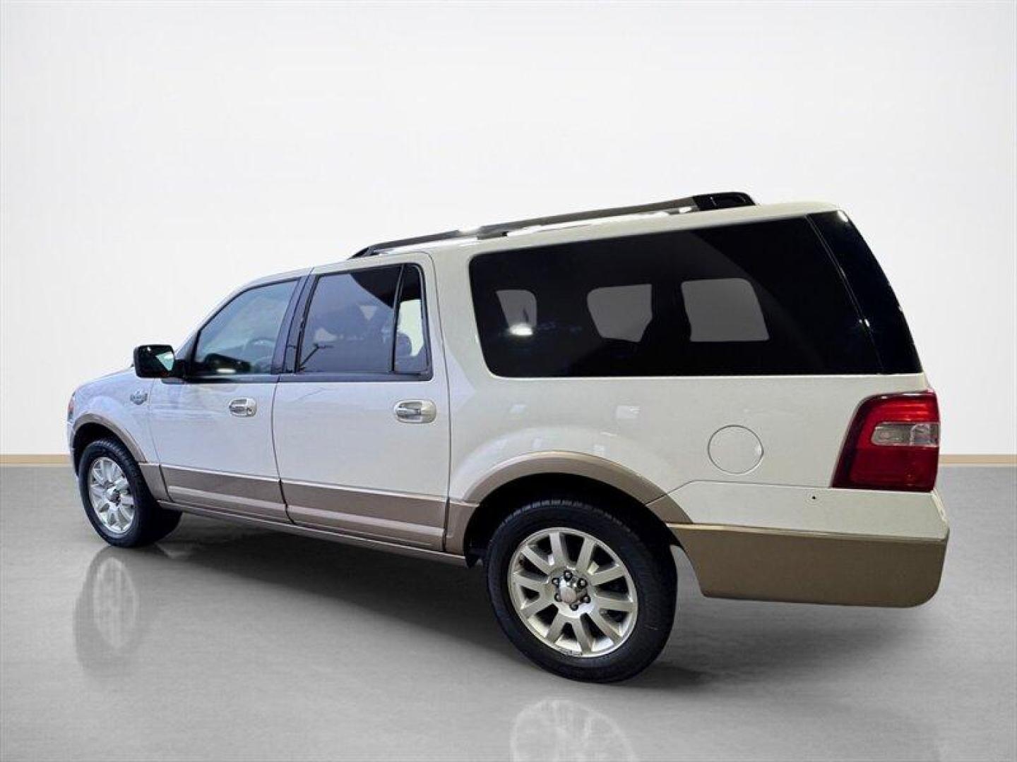 2014 White Platinum Metallic Tri-Coat Ford Expedition EL King Ranch (1FMJK1J5XEE) with an 5.4L Flex Fuel V8 310hp 365ft. lbs. engine, Automatic transmission, located at 25355 Eames Street, Channahon, IL, 60410, (815) 467-1807, 41.429108, -88.228432 - This 2014 Ford Expedition EL King Ranch 4x4 is a local trade that offers full-size luxury, space, and capability at a true wholesale price. Finished in classic King Ranch style, this Expedition EL delivers the comfort, features, and presence that made the King Ranch trim one of Fords most sought-aft - Photo#7