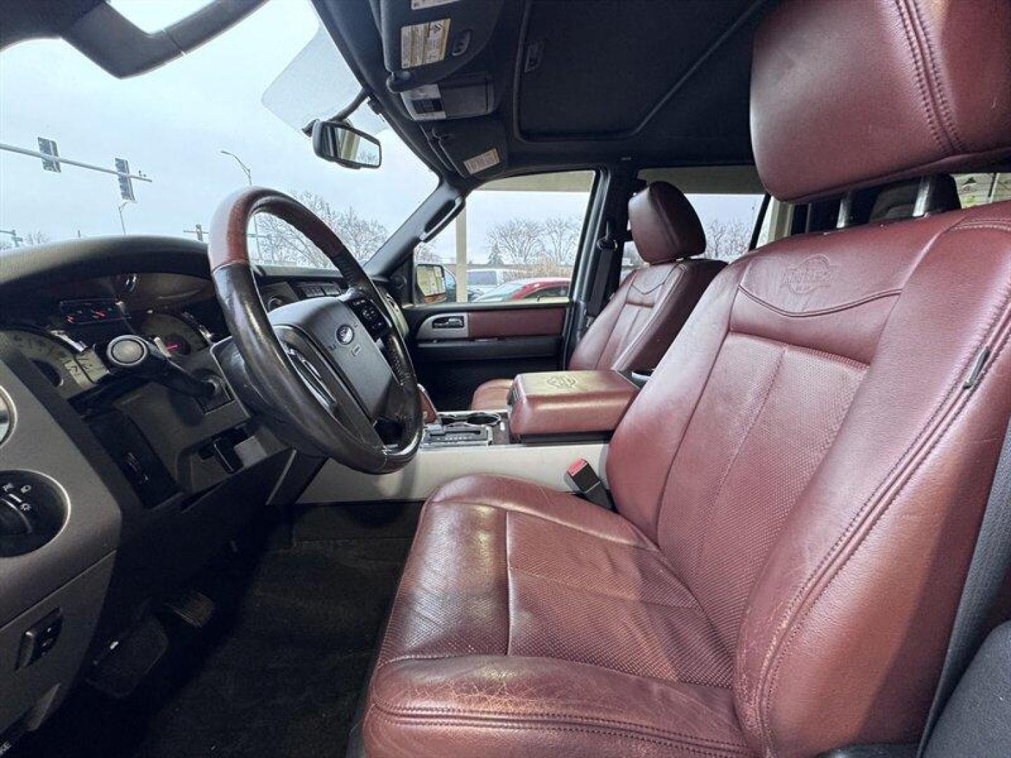 2014 White Platinum Metallic Tri-Coat Ford Expedition EL King Ranch (1FMJK1J5XEE) with an 5.4L Flex Fuel V8 310hp 365ft. lbs. engine, Automatic transmission, located at 25355 Eames Street, Channahon, IL, 60410, (815) 467-1807, 41.429108, -88.228432 - This 2014 Ford Expedition EL King Ranch 4x4 is a local trade that offers full-size luxury, space, and capability at a true wholesale price. Finished in classic King Ranch style, this Expedition EL delivers the comfort, features, and presence that made the King Ranch trim one of Fords most sought-aft - Photo#11