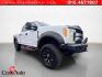 2017 Oxford White Ford F-250 XLT (1FT7W2BT2HE) with an Power Stroke 6.7L Biodiesel Turbo V8 440hp 925ft. engine, Automatic transmission, located at 25355 Eames Street, Channahon, IL, 60410, (815) 467-1807, 41.429108, -88.228432 - This 2017 Ford F-250 Crew Cab 4x4 Power Stroke Diesel is a local trade that commands attention the moment you see it. Built to work hard and stand out while doing it, this Super Duty combines legendary Ford diesel performance with aggressive aftermarket upgrades that set it apart from the rest. Und - Photo#0