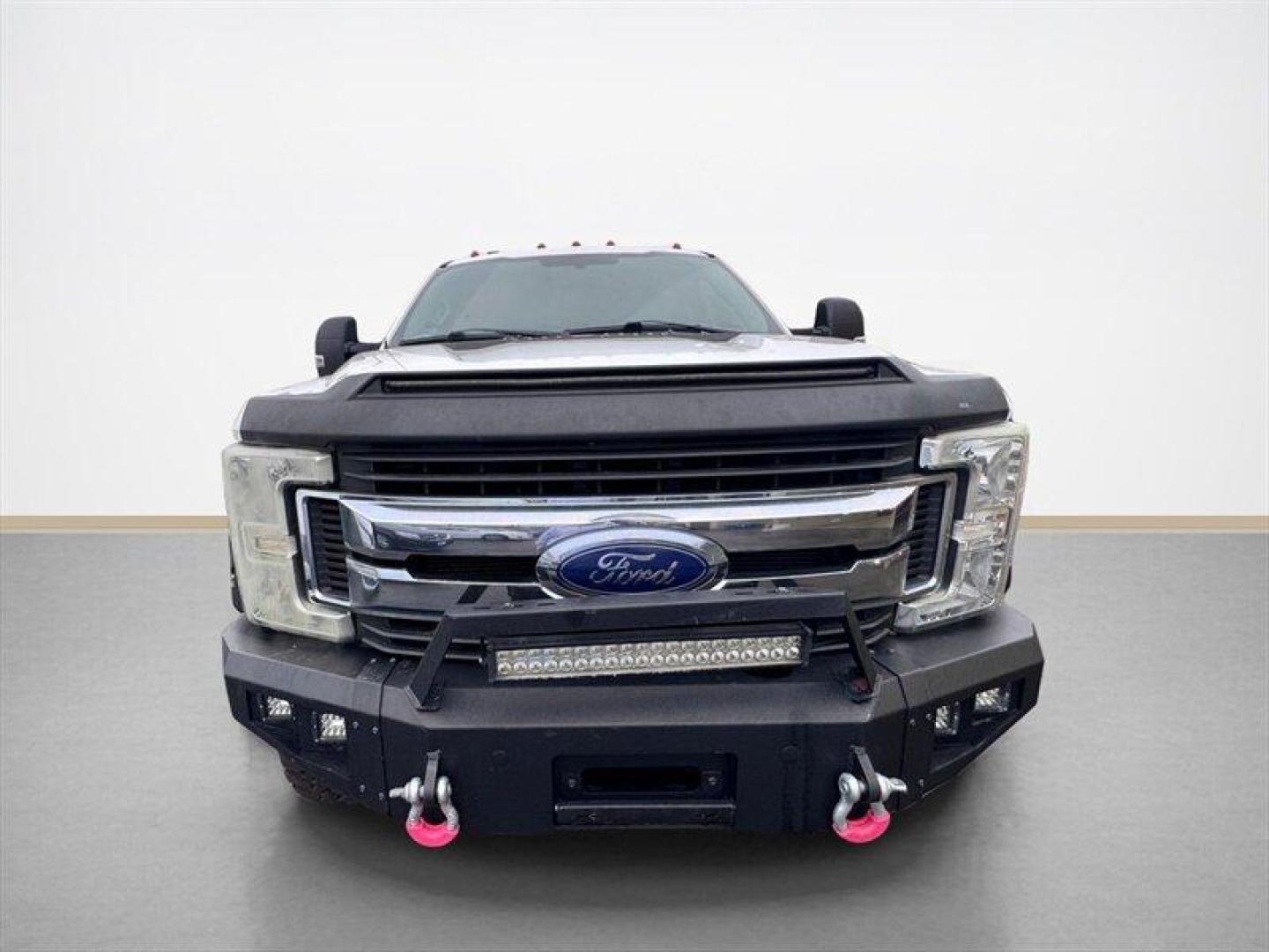 2017 Oxford White Ford F-250 XLT (1FT7W2BT2HE) with an Power Stroke 6.7L Biodiesel Turbo V8 440hp 925ft. engine, Automatic transmission, located at 25355 Eames Street, Channahon, IL, 60410, (815) 467-1807, 41.429108, -88.228432 - This 2017 Ford F-250 Crew Cab 4x4 Power Stroke Diesel is a local trade that commands attention the moment you see it. Built to work hard and stand out while doing it, this Super Duty combines legendary Ford diesel performance with aggressive aftermarket upgrades that set it apart from the rest. Und - Photo#8