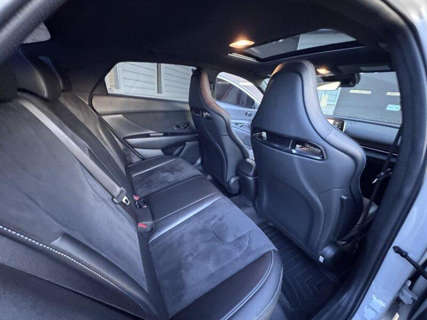 2023 Cyber Gray Hyundai ELANTRA N (KMHLW4AK5PU) with an 2.0L Turbo I4 276hp 289ft. lbs. engine, 8 Speed Dual Clutch transmission, located at 25355 Eames Street, Channahon, IL, 60410, (815) 467-1807, 41.429108, -88.228432 - Looking for a car that stands out in the crowd with performance, style, and everyday practicality? This 2019 Hyundai Elantra N is exactly what youve been searching for a sporty compact sedan thats as enjoyable to drive as it is reliable. This Elantra N comes in as a clean local trade, and it shows - Photo#13