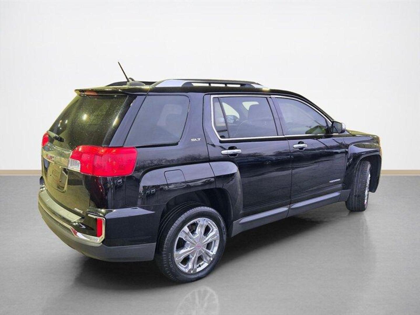 2016 Onyx Black GMC Terrain SLT (2GKFLUEK8G6) with an Ecotec 2.4L I4 182hp 172ft. lbs. engine, Automatic transmission, located at 25355 Eames Street, Channahon, IL, 60410, (815) 467-1807, 41.429108, -88.228432 - This 2016 GMC Terrain SLT is a clean local trade thats packed with comfort and convenience. The heated leather seats keep you cozy on cold mornings, while the sunroof lets in just the right amount of sunshine when the weather cooperates. Equipped with navigation, a backup camera, and remote start, - Photo#3