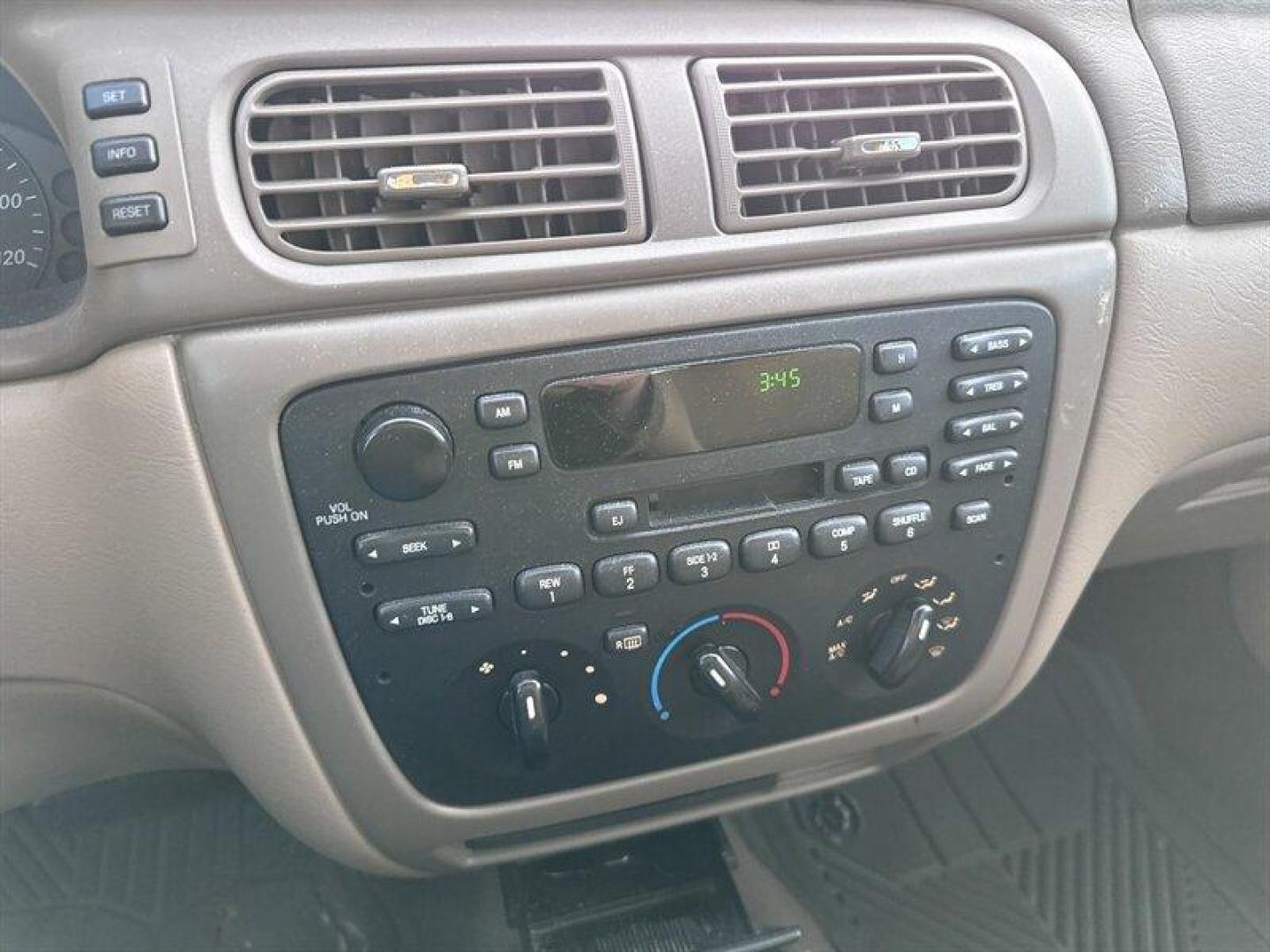 2004 Gold Ash Clearcoat Metallic Ford Taurus SE (1FAFP53U24G) with an 3.0L NA V6 overhead valves (OHV) 12V engine, Automatic transmission, located at 25355 Eames Street, Channahon, IL, 60410, (815) 467-1807, 41.429108, -88.228432 - 2004 Ford Taurus Local Trade One family ownedmother and sonfrom day one and well cared for over the years. Being sold AS IS, AS SHOWN with no inspection performed. CARFAX shows a total loss from hail damage in 2019, and the vehicle needs brakes and has steering noise. Priced with transparency for - Photo#16