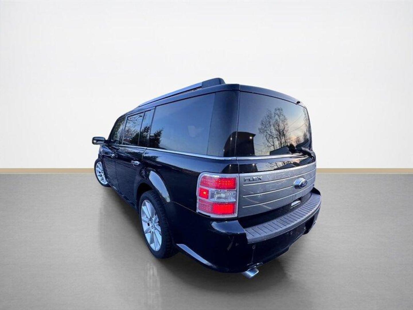 2012 Black Ford Flex Limited (2FMHK6DT2CB) with an EcoBoost 3.5L Twin Turbo V6 355hp 350ft. lbs. engine, Automatic transmission, located at 25355 Eames Street, Channahon, IL, 60410, (815) 467-1807, 41.429108, -88.228432 - This 2012 Ford Flex Limited is a local trade and comes loaded with bells and whistles. It offers heated leather seats, a sunroof, and 6-passenger seating, making it a comfortable and spacious option for family hauling or road trips. Please note, this vehicle is being sold as-is, as shown and we are - Photo#5