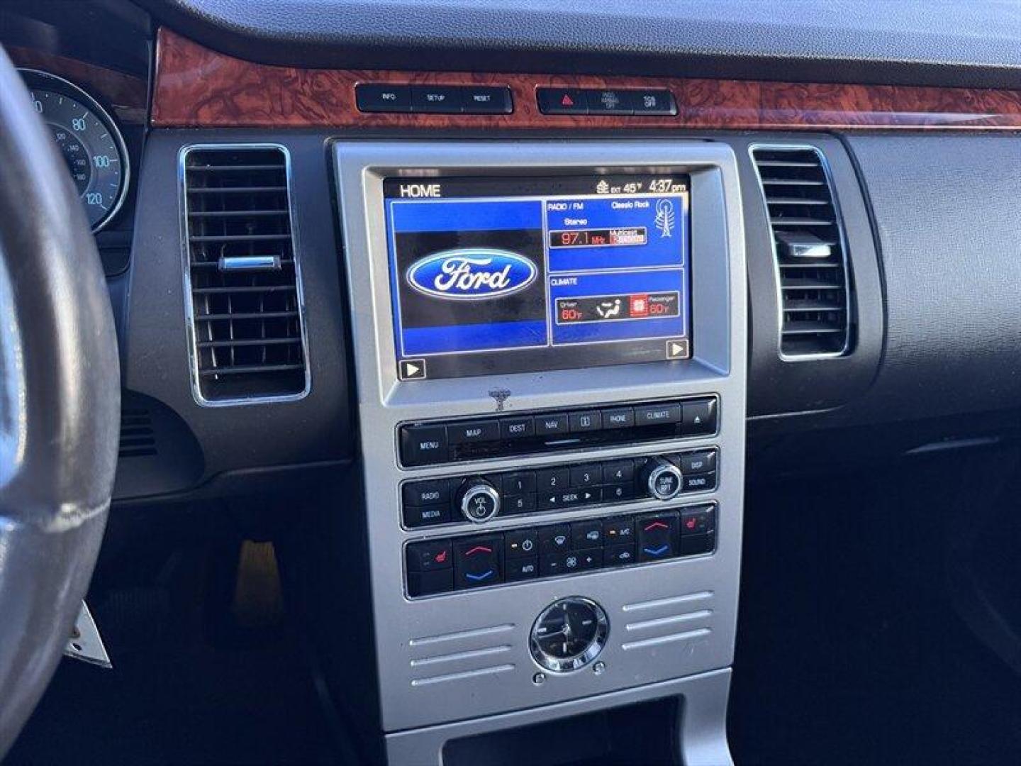 2012 Black Ford Flex Limited (2FMHK6DT2CB) with an EcoBoost 3.5L Twin Turbo V6 355hp 350ft. lbs. engine, Automatic transmission, located at 25355 Eames Street, Channahon, IL, 60410, (815) 467-1807, 41.429108, -88.228432 - This 2012 Ford Flex Limited is a local trade and comes loaded with bells and whistles. It offers heated leather seats, a sunroof, and 6-passenger seating, making it a comfortable and spacious option for family hauling or road trips. Please note, this vehicle is being sold as-is, as shown and we are - Photo#16