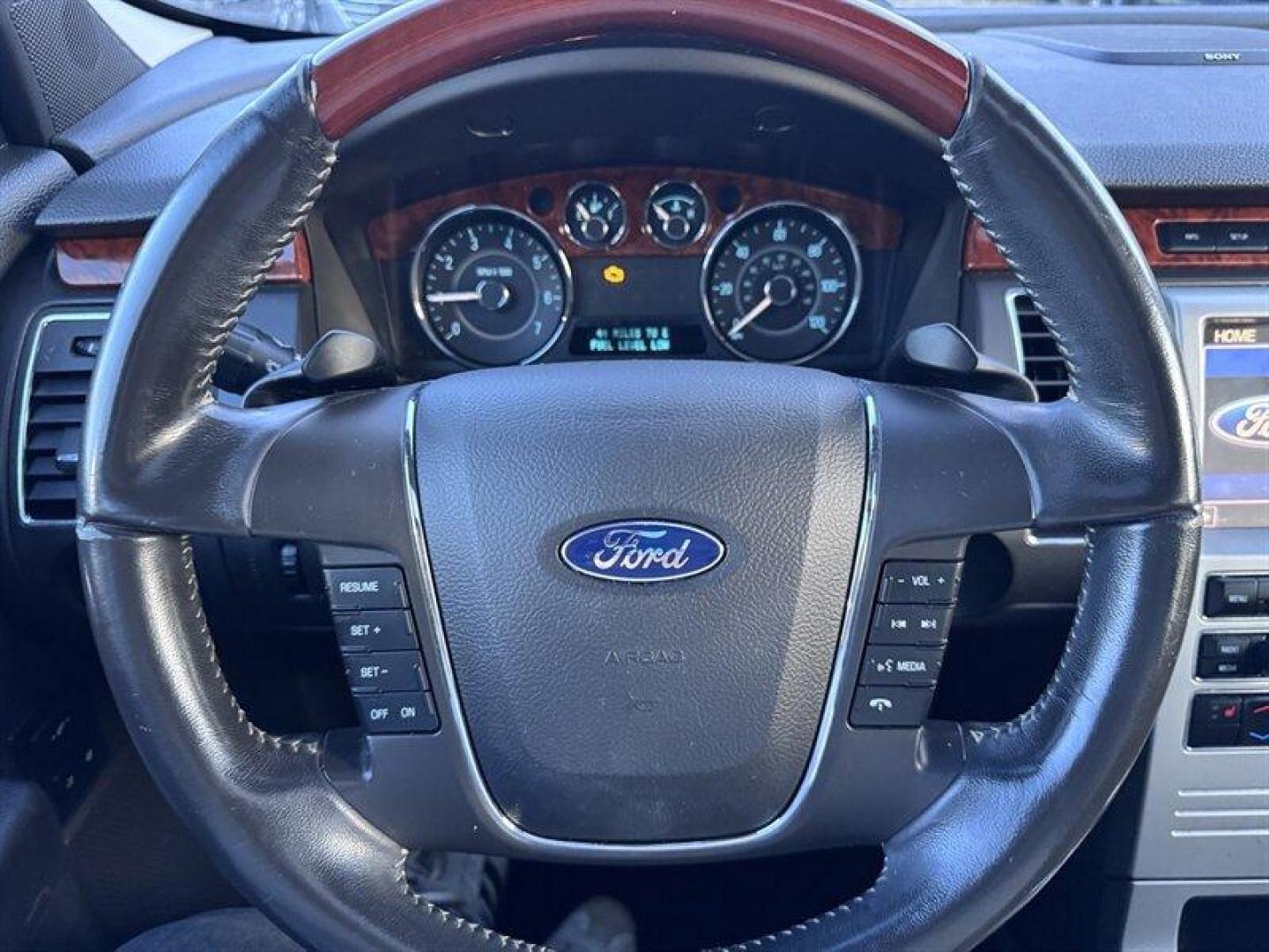 2012 Black Ford Flex Limited (2FMHK6DT2CB) with an EcoBoost 3.5L Twin Turbo V6 355hp 350ft. lbs. engine, Automatic transmission, located at 25355 Eames Street, Channahon, IL, 60410, (815) 467-1807, 41.429108, -88.228432 - This 2012 Ford Flex Limited is a local trade and comes loaded with bells and whistles. It offers heated leather seats, a sunroof, and 6-passenger seating, making it a comfortable and spacious option for family hauling or road trips. Please note, this vehicle is being sold as-is, as shown and we are - Photo#17