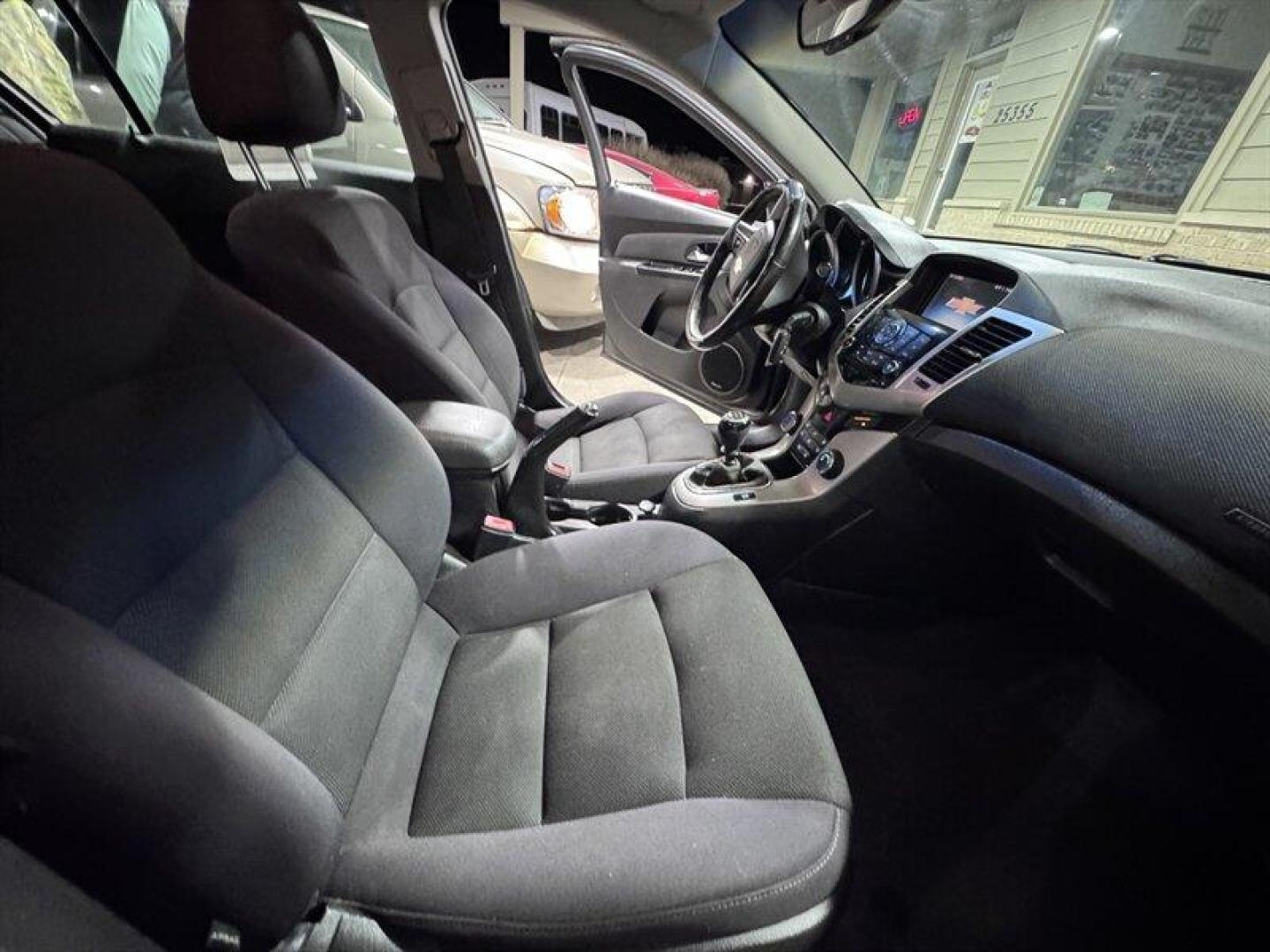 2012 Black Granite Metallic Chevrolet Cruze ECO (1G1PK5SC2C7) with an Ecotec 1.4L Turbo I4 138hp 148ft. lbs. engine, 6 Speed Manual transmission, located at 25355 Eames Street, Channahon, IL, 60410, (815) 467-1807, 41.429108, -88.228432 - This 2012 Chevrolet Cruze Eco is a local trade equipped with a 5-speed manual transmissiona great option for someone who wants a fuel-efficient commuter with a little more driver engagement. It runs and drives and is being sold as-is, as shown. Please note: we did not inspect this vehicle, and it i - Photo#14