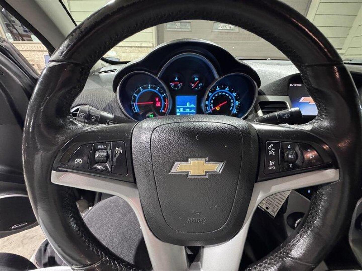 2012 Black Granite Metallic Chevrolet Cruze ECO (1G1PK5SC2C7) with an Ecotec 1.4L Turbo I4 138hp 148ft. lbs. engine, 6 Speed Manual transmission, located at 25355 Eames Street, Channahon, IL, 60410, (815) 467-1807, 41.429108, -88.228432 - This 2012 Chevrolet Cruze Eco is a local trade equipped with a 5-speed manual transmissiona great option for someone who wants a fuel-efficient commuter with a little more driver engagement. It runs and drives and is being sold as-is, as shown. Please note: we did not inspect this vehicle, and it i - Photo#17