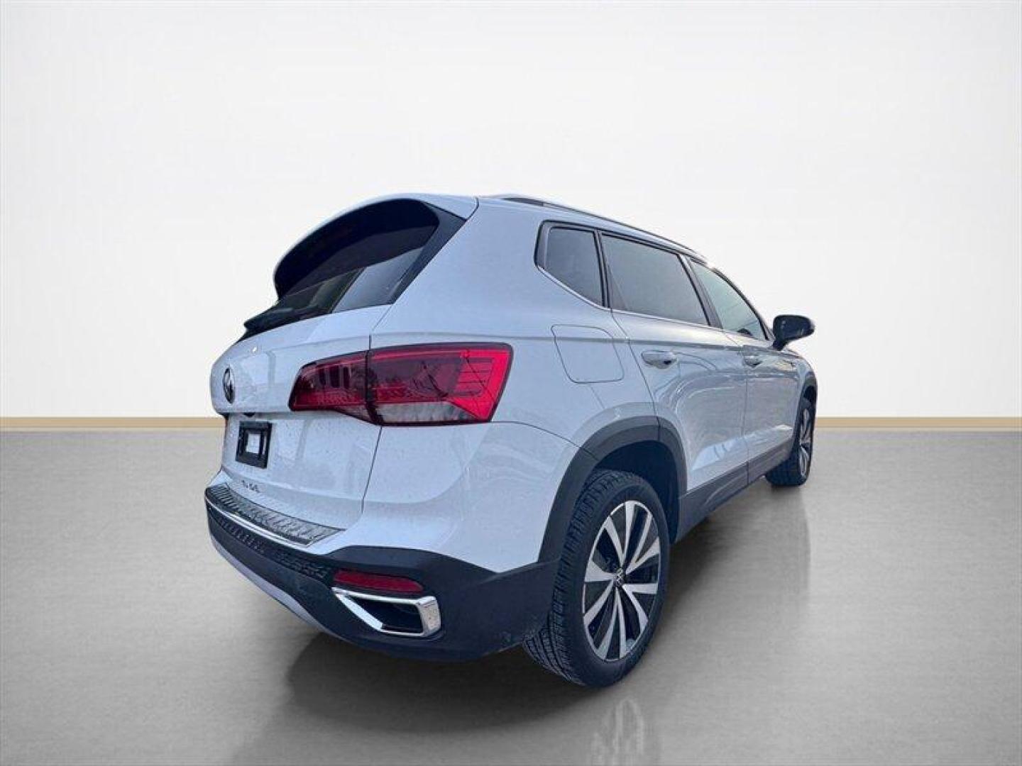 2023 Pure White Volkswagen Taos 1.5T SE (3VVEX7B24PM) with an 1.5L Turbo I4 158hp 184ft. lbs. engine, TipTronic transmission, located at 25355 Eames Street, Channahon, IL, 60410, (815) 467-1807, 41.429108, -88.228432 - This 2023 VW Taos SE is a one-owner, local trade with only 18,000 miles, offering the perfect mix of modern style, efficiency, and practicality. With such low miles, it still feels nearly new and has clearly been well cared for. The Taos SE delivers a comfortable, well-designed interior with the fe - Photo#3