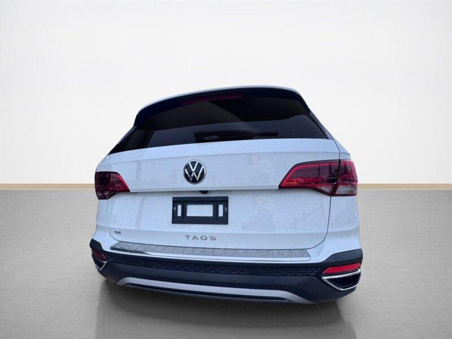 2023 Pure White Volkswagen Taos 1.5T SE (3VVEX7B24PM) with an 1.5L Turbo I4 158hp 184ft. lbs. engine, TipTronic transmission, located at 25355 Eames Street, Channahon, IL, 60410, (815) 467-1807, 41.429108, -88.228432 - This 2023 VW Taos SE is a one-owner, local trade with only 18,000 miles, offering the perfect mix of modern style, efficiency, and practicality. With such low miles, it still feels nearly new and has clearly been well cared for. The Taos SE delivers a comfortable, well-designed interior with the fe - Photo#4
