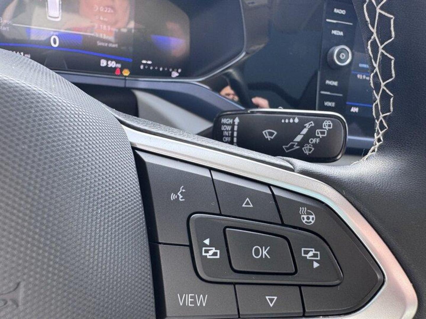 2023 Pure White Volkswagen Taos 1.5T SE (3VVEX7B24PM) with an 1.5L Turbo I4 158hp 184ft. lbs. engine, TipTronic transmission, located at 25355 Eames Street, Channahon, IL, 60410, (815) 467-1807, 41.429108, -88.228432 - This 2023 VW Taos SE is a one-owner, local trade with only 18,000 miles, offering the perfect mix of modern style, efficiency, and practicality. With such low miles, it still feels nearly new and has clearly been well cared for. The Taos SE delivers a comfortable, well-designed interior with the fe - Photo#24