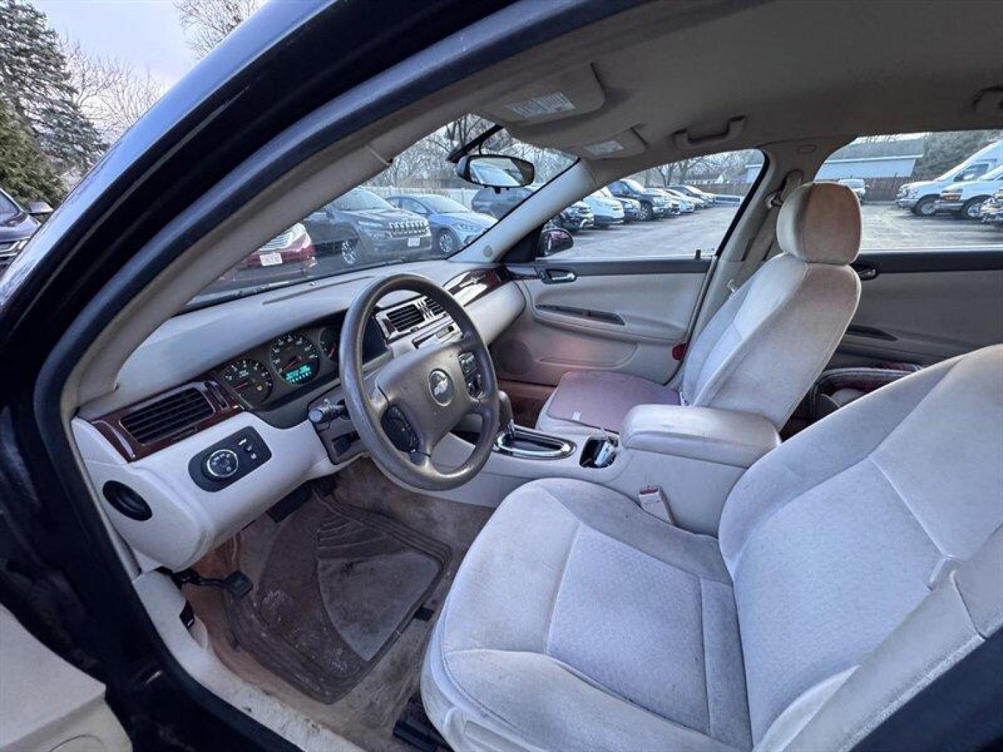 2008 Black Chevrolet Impala LS (2G1WB58K389) with an 3.5L Flex Fuel V6 211hp 214ft. lbs. engine, Automatic transmission, located at 25355 Eames Street, Channahon, IL, 60410, (815) 467-1807, 41.429108, -88.228432 - This 2008 Chevrolet Impala is a local trade that runs and drives, making it a solid option for someone looking for an affordable daily driver. Please note: it is being sold as-is, as shown, and we are not inspecting it. The check engine light is on, and it does have some rust, all of which is refle - Photo#9