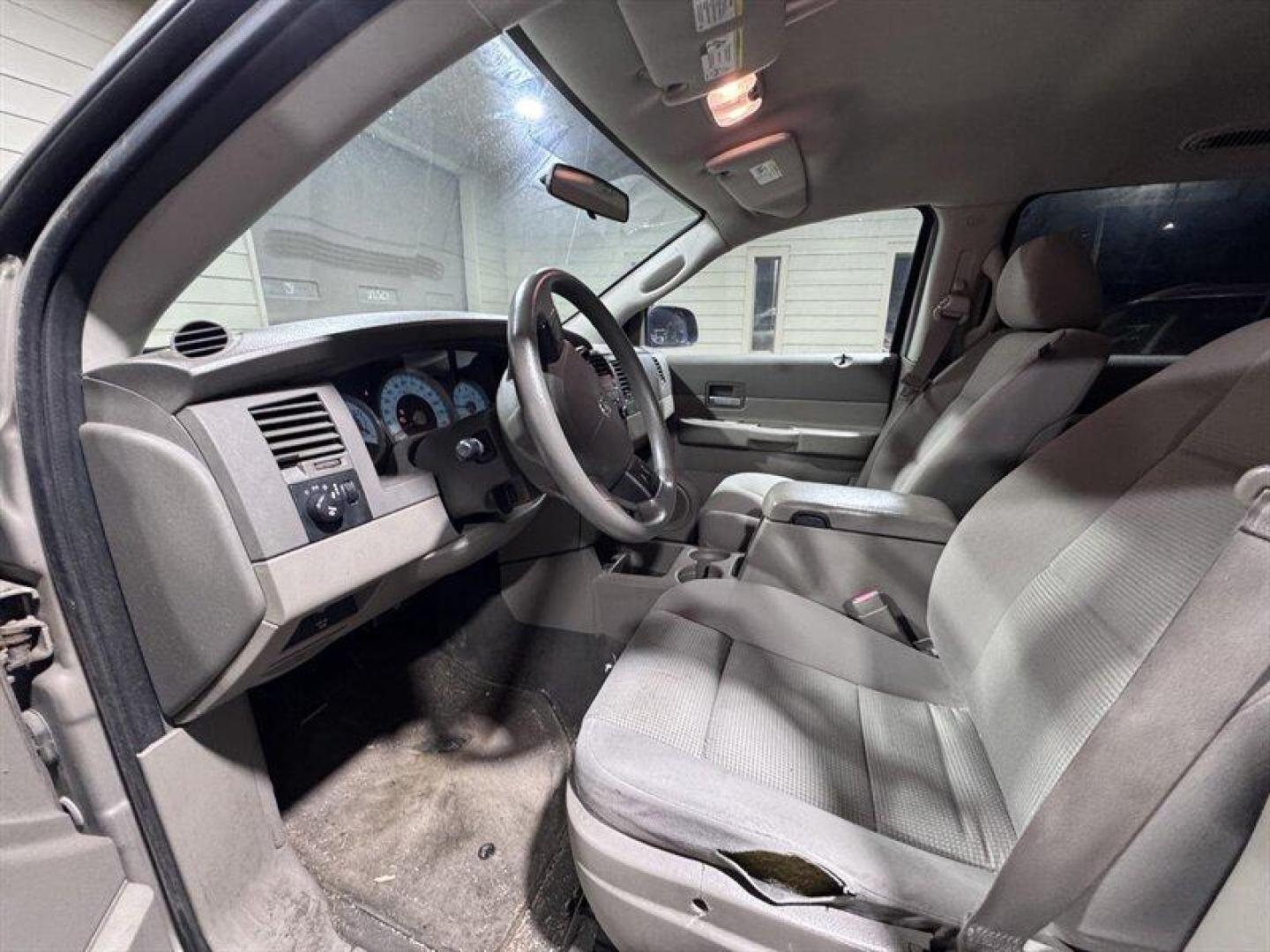 2008 Tan Dodge Durango SLT (1D8HB48N18F) with an Magnum 4.7L V8 303hp 330ft. lbs. engine, Automatic transmission, located at 25355 Eames Street, Channahon, IL, 60410, (815) 467-1807, 41.429108, -88.228432 - This 2008 Dodge Durango SLT 4x4 is a local trade that runs and drives and offers 7-passenger seating with the capability of 4x4 when you need it. Please note: the body is in rough shape, and this vehicle is being sold as-is, as shown. We are not inspecting it, and it is priced accordingly for someo - Photo#10