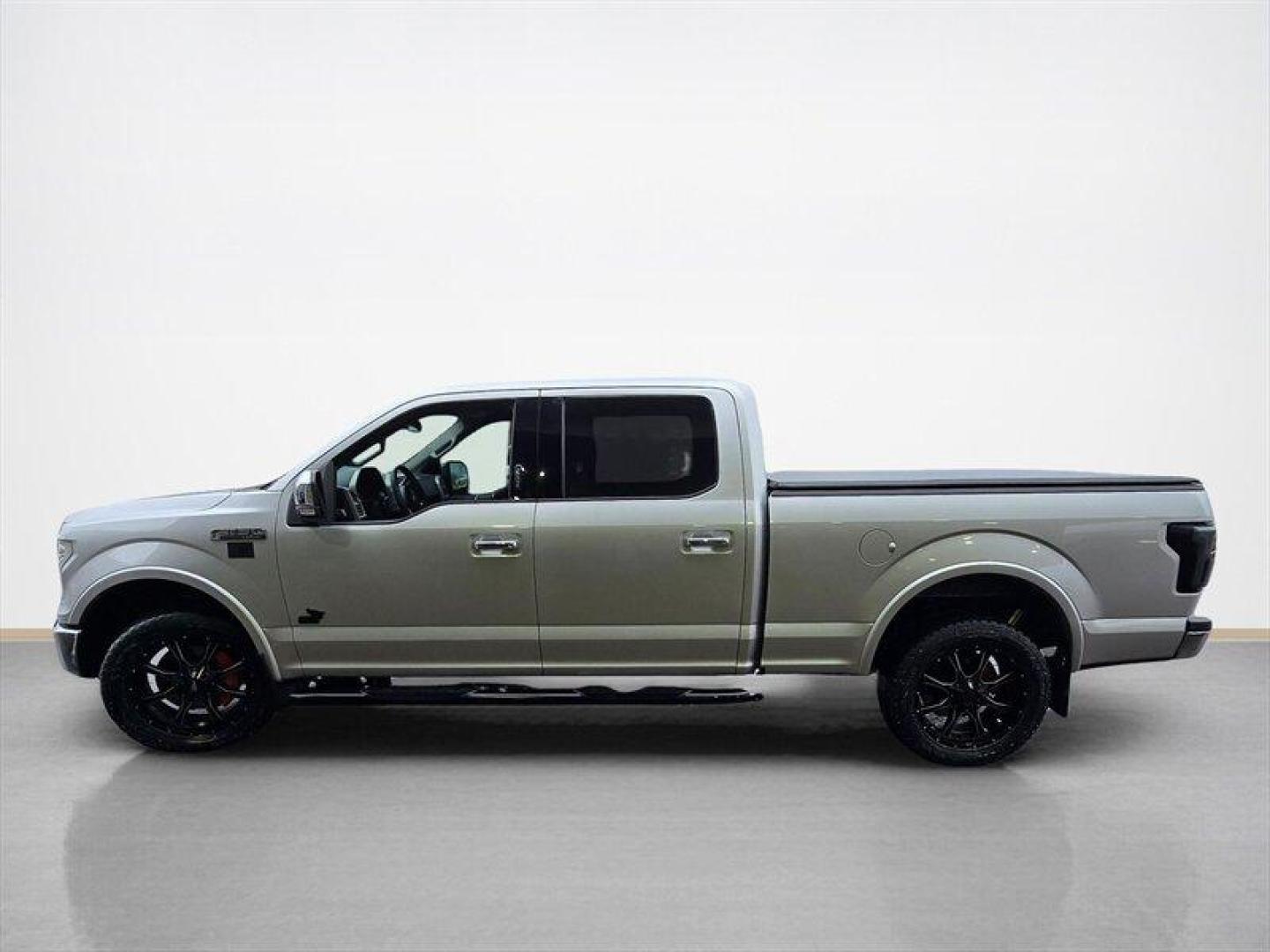 2016 Ingot Silver Metallic Ford F-150 Lariat (1FTFW1EF5GK) with an 5.0L Flex Fuel V8 385hp 387ft. lbs. engine, Automatic transmission, located at 25355 Eames Street, Channahon, IL, 60410, (815) 467-1807, 41.429108, -88.228432 - ** LOCAL TRADE IN, NICE WHEELS, AND GREAT SOUNDING EXHAUST. ** 2016 Ford F-150 Lariat Ingot Silver Metallic exterior with Black interior. Powered by the factory-installed 5.0L Flex Fuel V8 producing 385 hp and 387 lb-ft of torque, paired with Fords automatic transmission. This truck is in excellent - Photo#6
