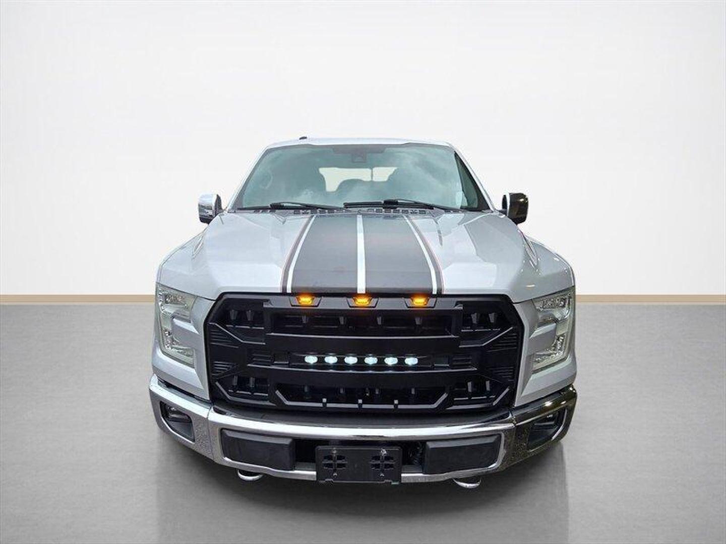 2016 Ingot Silver Metallic Ford F-150 Lariat (1FTFW1EF5GK) with an 5.0L Flex Fuel V8 385hp 387ft. lbs. engine, Automatic transmission, located at 25355 Eames Street, Channahon, IL, 60410, (815) 467-1807, 41.429108, -88.228432 - ** LOCAL TRADE IN, NICE WHEELS, AND GREAT SOUNDING EXHAUST. ** 2016 Ford F-150 Lariat Ingot Silver Metallic exterior with Black interior. Powered by the factory-installed 5.0L Flex Fuel V8 producing 385 hp and 387 lb-ft of torque, paired with Fords automatic transmission. This truck is in excellent - Photo#8