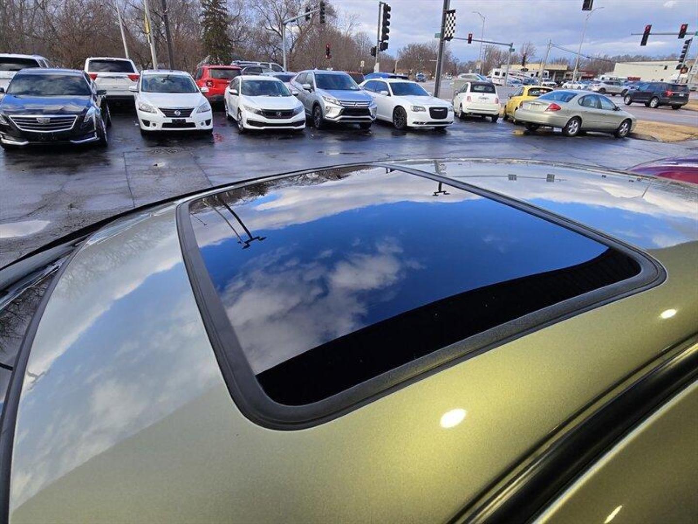 2005 Silver Beige Metallic Clearcoat Chrysler Sebring Limited (4C3AG52H45E) with an 3.0L NA V6 single overhead cam (SOHC) 24V engine, Automatic transmission, located at 25355 Eames Street, Channahon, IL, 60410, (815) 467-1807, 41.429108, -88.228432 - ** PURCHASED FROM AN ESTATE, ALL WE DID IS CLEAN IT, HAS LIGHT SCRAPE ON RIGHT SIDE, DASH IS ROLLING UP BY VENT, STILL HAS THE PLASTIC ON THE REAR SEATS. ** 2005 Chrysler Sebring Limited Silver Beige Metallic Clearcoat exterior with Dark Taupe/Medium Taupe interior. This example is powered by a 3.0 - Photo#9