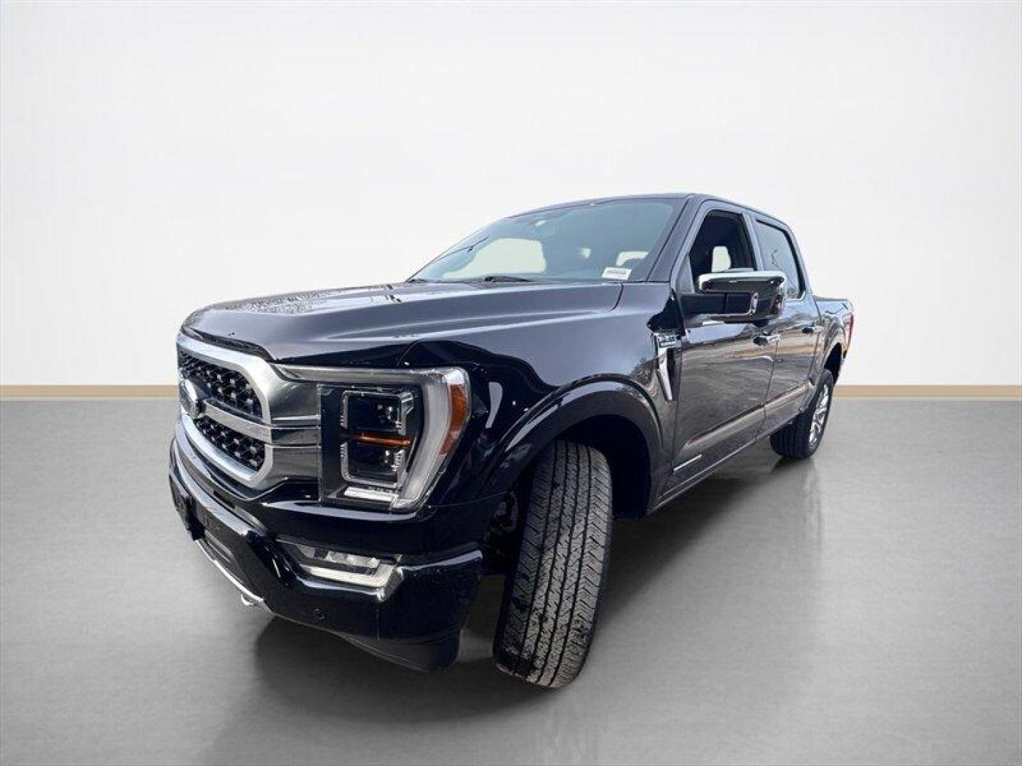 2023 Agate Black Ford F-150 Platinum (1FTFW1ED2PF) with an PowerBoost 3.5L Hybrid Twin Turbo V6 420hp 570ft. engine, Automatic transmission, located at 25355 Eames Street, Channahon, IL, 60410, (815) 467-1807, 41.429108, -88.228432 - Photo#7