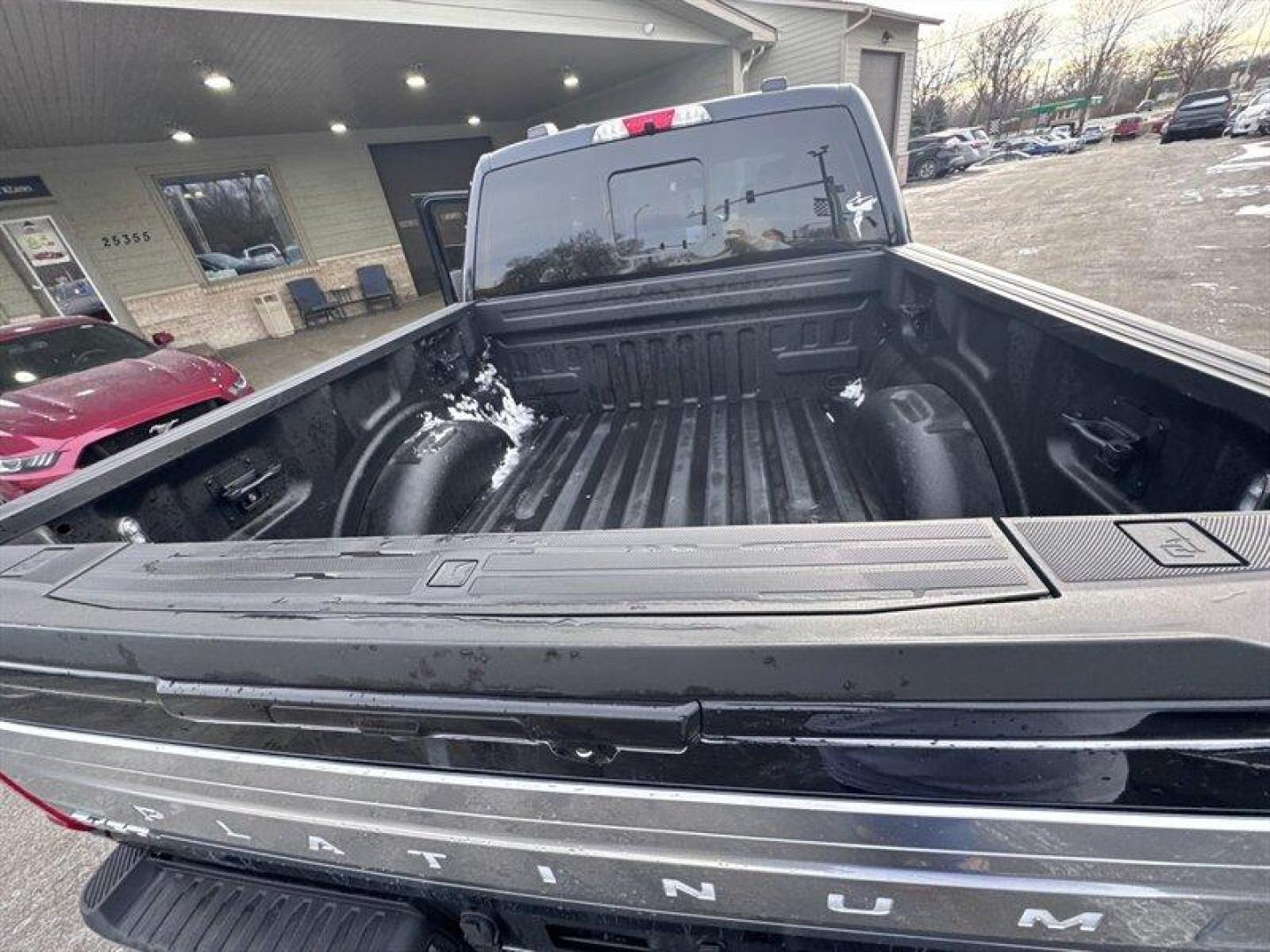2023 Agate Black Ford F-150 Platinum (1FTFW1ED2PF) with an PowerBoost 3.5L Hybrid Twin Turbo V6 420hp 570ft. engine, Automatic transmission, located at 25355 Eames Street, Channahon, IL, 60410, (815) 467-1807, 41.429108, -88.228432 - Photo#15
