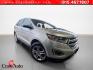 2016 Ingot Silver Ford Edge Titanium (2FMPK4K80GB) with an 3.5L V6 280hp 250ft. lbs. engine, Automatic transmission, located at 25355 Eames Street, Channahon, IL, 60410, (815) 467-1807, 41.429108, -88.228432 - This 2016 Ford Edge Titanium AWD checks all the boxesclean, comfortable, and capable, with the premium features you want and the all-wheel-drive confidence you need. A local trade thats been well cared for and nicely equipped. Highlights include: AWD for all-weather driving Heated leather seats - Photo#0
