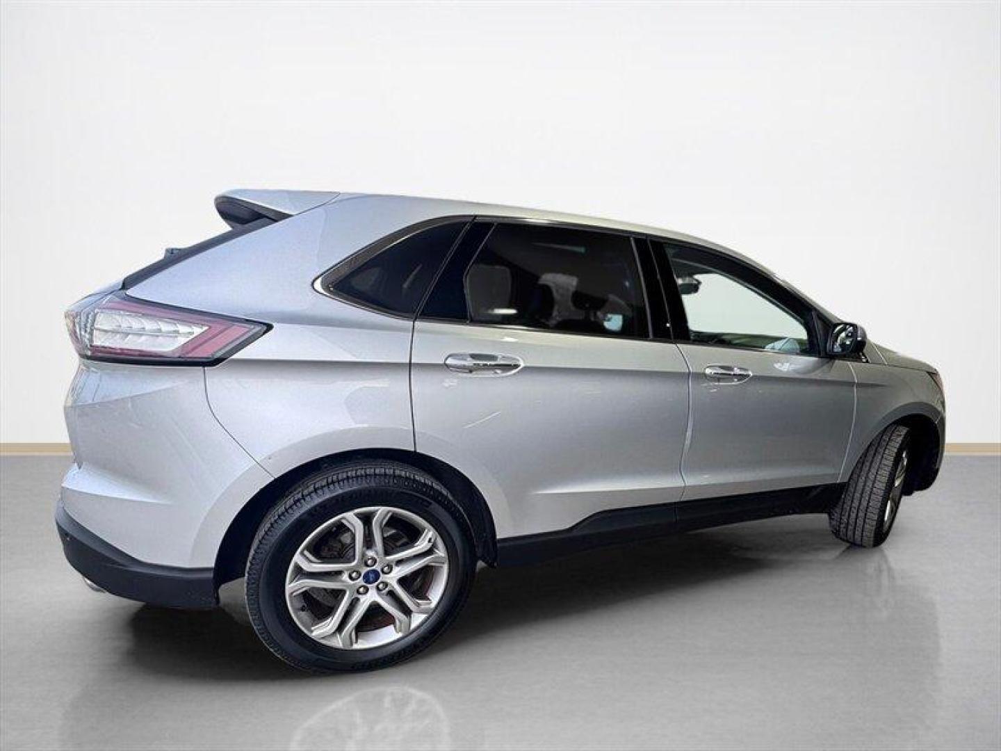 2016 Ingot Silver Ford Edge Titanium (2FMPK4K80GB) with an 3.5L V6 280hp 250ft. lbs. engine, Automatic transmission, located at 25355 Eames Street, Channahon, IL, 60410, (815) 467-1807, 41.429108, -88.228432 - This 2016 Ford Edge Titanium AWD checks all the boxesclean, comfortable, and capable, with the premium features you want and the all-wheel-drive confidence you need. A local trade thats been well cared for and nicely equipped. Highlights include: AWD for all-weather driving Heated leather seats - Photo#1