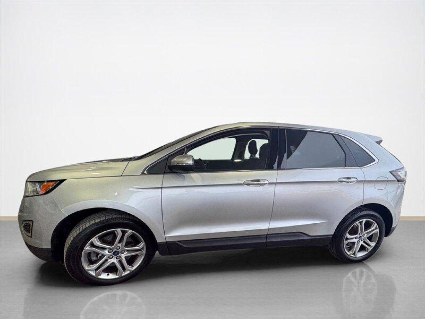 2016 Ingot Silver Ford Edge Titanium (2FMPK4K80GB) with an 3.5L V6 280hp 250ft. lbs. engine, Automatic transmission, located at 25355 Eames Street, Channahon, IL, 60410, (815) 467-1807, 41.429108, -88.228432 - This 2016 Ford Edge Titanium AWD checks all the boxesclean, comfortable, and capable, with the premium features you want and the all-wheel-drive confidence you need. A local trade thats been well cared for and nicely equipped. Highlights include: AWD for all-weather driving Heated leather seats - Photo#6