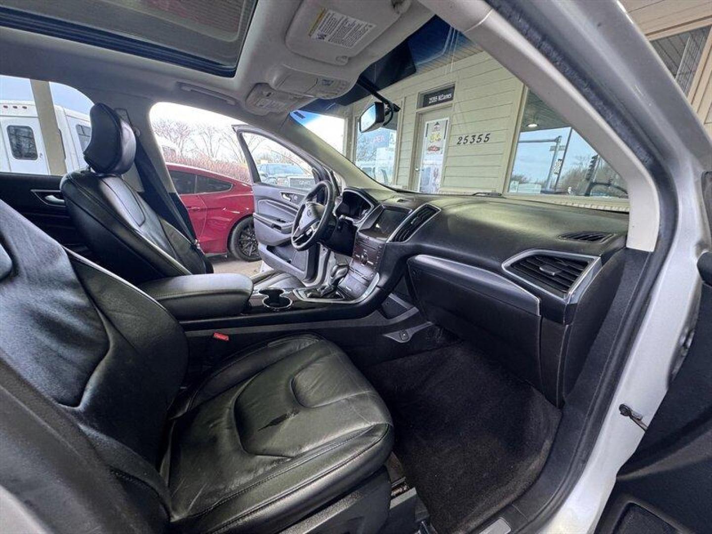 2016 Ingot Silver Ford Edge Titanium (2FMPK4K80GB) with an 3.5L V6 280hp 250ft. lbs. engine, Automatic transmission, located at 25355 Eames Street, Channahon, IL, 60410, (815) 467-1807, 41.429108, -88.228432 - This 2016 Ford Edge Titanium AWD checks all the boxesclean, comfortable, and capable, with the premium features you want and the all-wheel-drive confidence you need. A local trade thats been well cared for and nicely equipped. Highlights include: AWD for all-weather driving Heated leather seats - Photo#15
