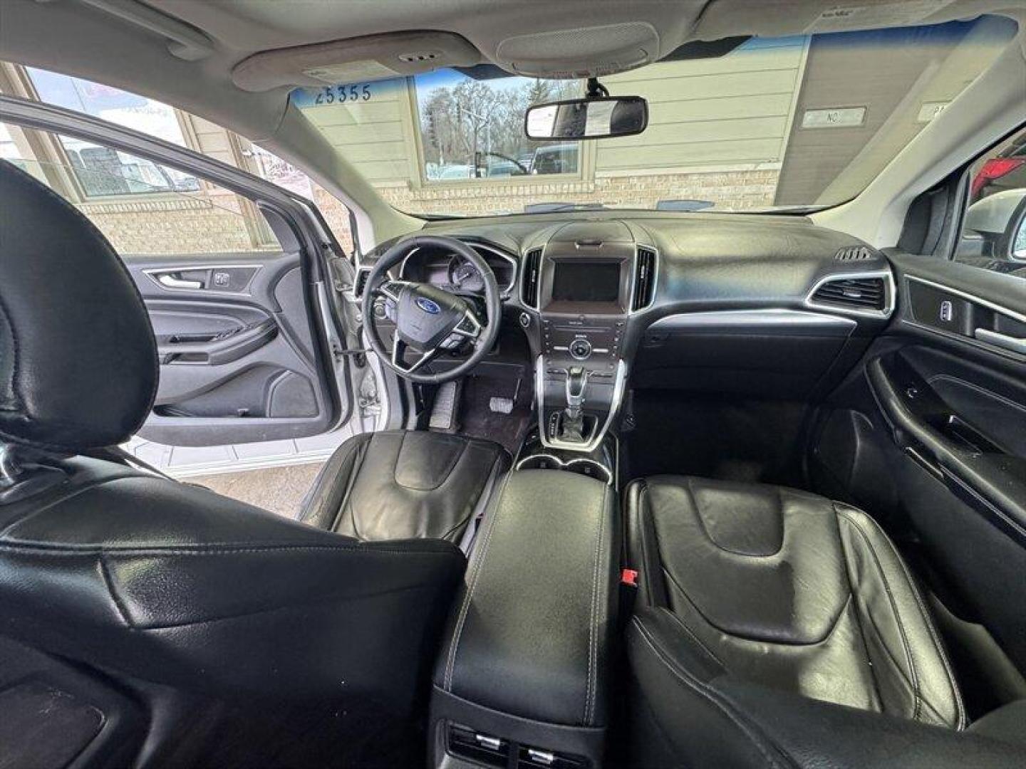 2016 Ingot Silver Ford Edge Titanium (2FMPK4K80GB) with an 3.5L V6 280hp 250ft. lbs. engine, Automatic transmission, located at 25355 Eames Street, Channahon, IL, 60410, (815) 467-1807, 41.429108, -88.228432 - This 2016 Ford Edge Titanium AWD checks all the boxesclean, comfortable, and capable, with the premium features you want and the all-wheel-drive confidence you need. A local trade thats been well cared for and nicely equipped. Highlights include: AWD for all-weather driving Heated leather seats - Photo#16