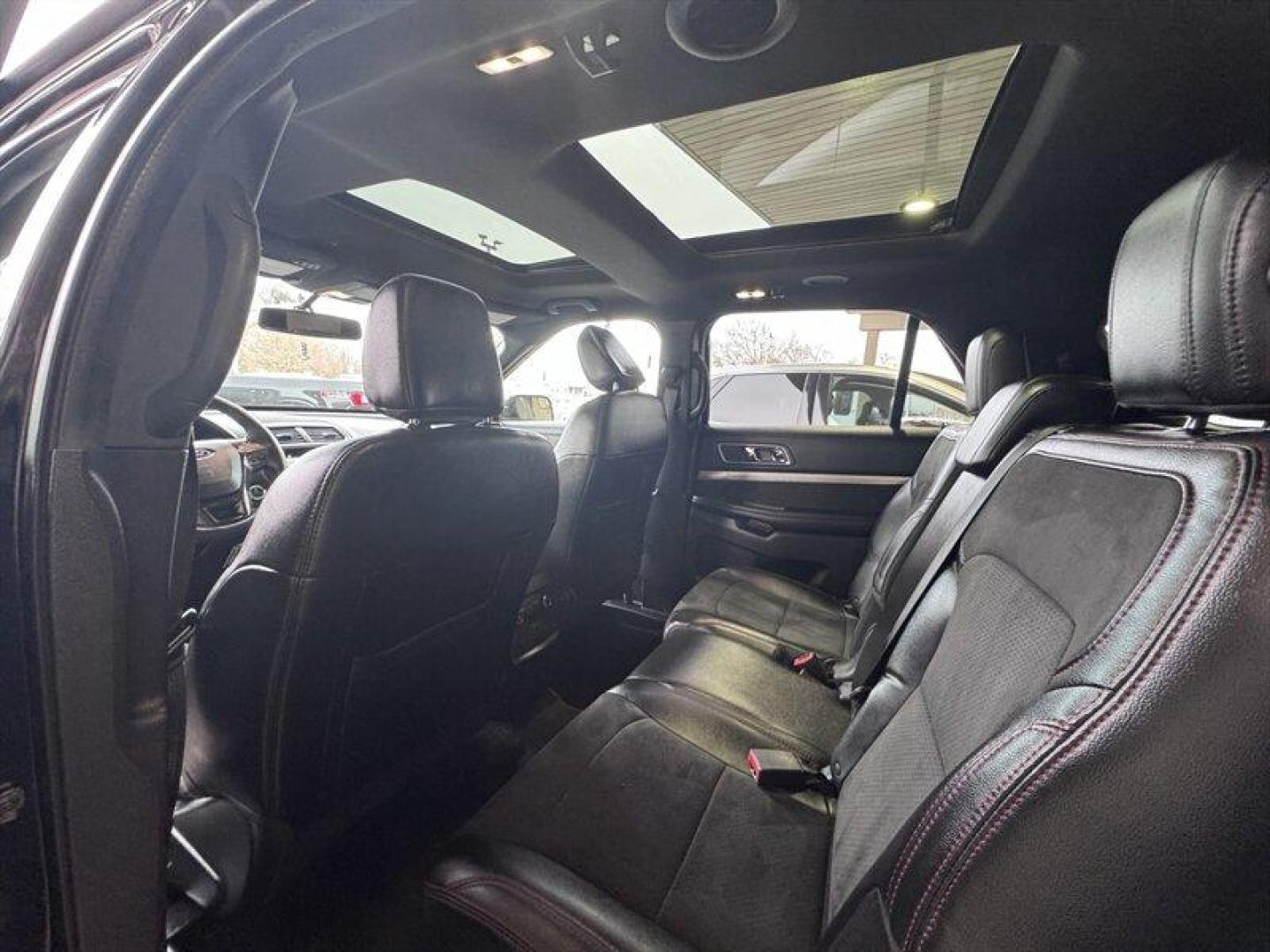 2018 Shadow Black Ford Explorer XLT (1FM5K8D83JG) with an 3.5L V6 290hp 255ft. lbs. engine, Automatic transmission, located at 25355 Eames Street, Channahon, IL, 60410, (815) 467-1807, 41.429108, -88.228432 - Bold, sleek, and fully loadedthis 2018 Ford Explorer 4WD is finished black on black on black for a seriously sharp look, inside and out. Built for comfort, space, and all-season confidence, its ready for whatever life throws your way. Features include: 4WD for year-round capability Heated and c - Photo#11