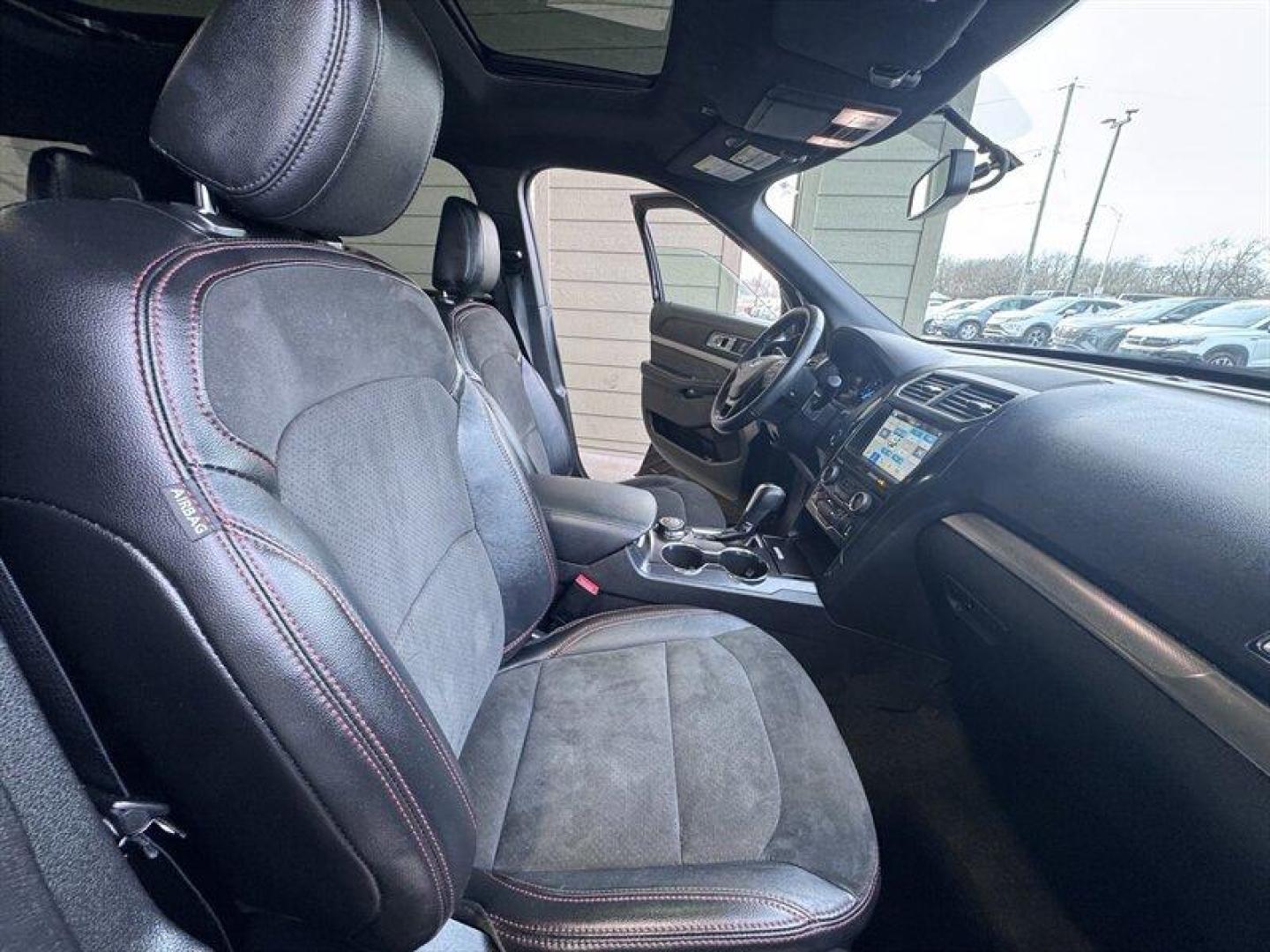 2018 Shadow Black Ford Explorer XLT (1FM5K8D83JG) with an 3.5L V6 290hp 255ft. lbs. engine, Automatic transmission, located at 25355 Eames Street, Channahon, IL, 60410, (815) 467-1807, 41.429108, -88.228432 - Bold, sleek, and fully loadedthis 2018 Ford Explorer 4WD is finished black on black on black for a seriously sharp look, inside and out. Built for comfort, space, and all-season confidence, its ready for whatever life throws your way. Features include: 4WD for year-round capability Heated and c - Photo#15