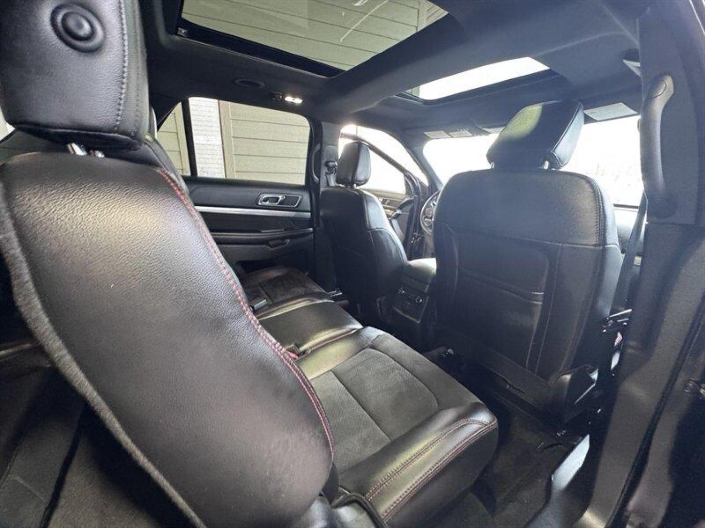 2018 Shadow Black Ford Explorer XLT (1FM5K8D83JG) with an 3.5L V6 290hp 255ft. lbs. engine, Automatic transmission, located at 25355 Eames Street, Channahon, IL, 60410, (815) 467-1807, 41.429108, -88.228432 - Bold, sleek, and fully loadedthis 2018 Ford Explorer 4WD is finished black on black on black for a seriously sharp look, inside and out. Built for comfort, space, and all-season confidence, its ready for whatever life throws your way. Features include: 4WD for year-round capability Heated and c - Photo#13