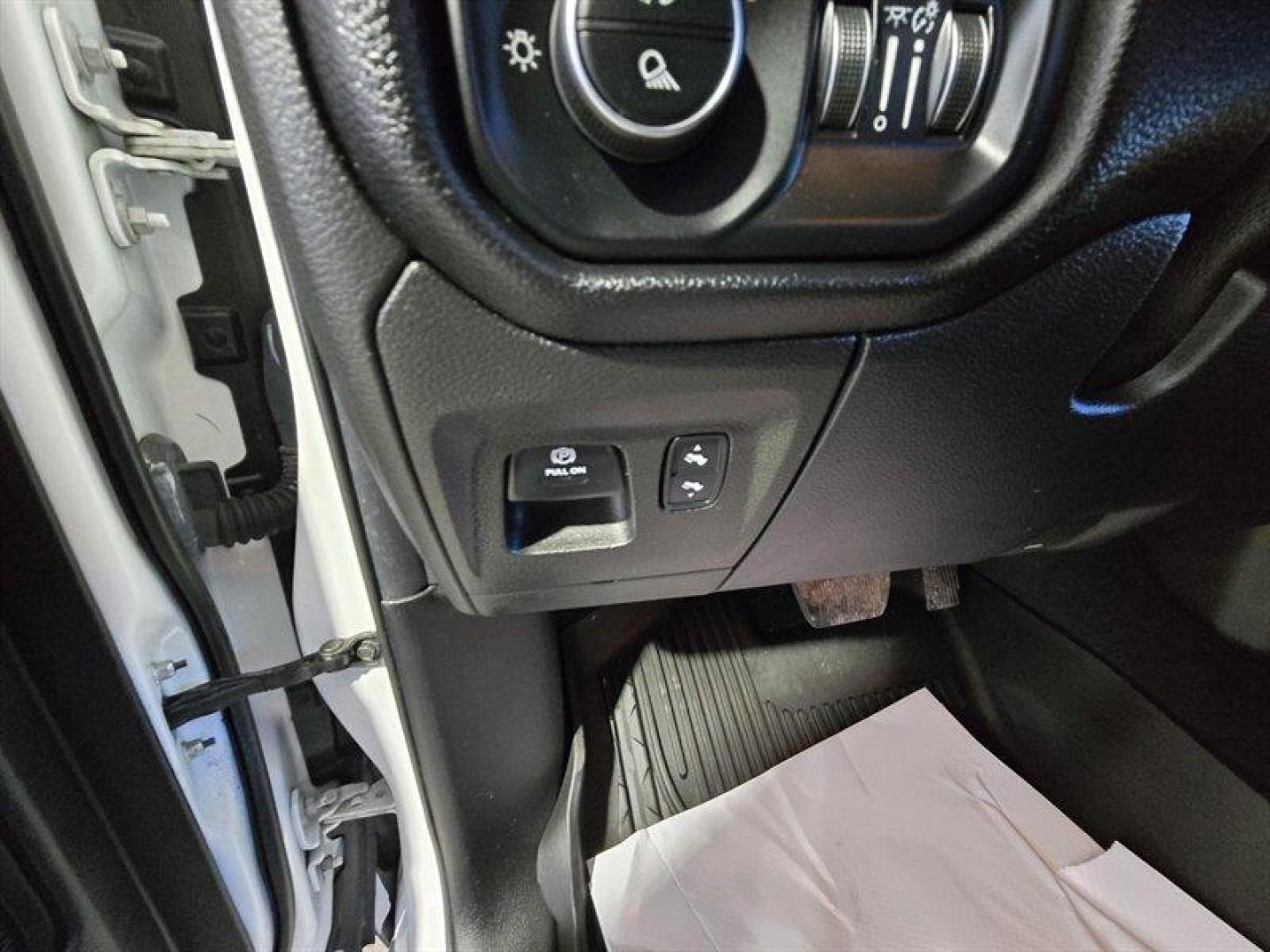 2019 Bright White Clear Coat/Diamond Black Crystal Pear RAM 1500 Rebel (1C6SRFLT0KN) with an HEMI 5.7L V8 395hp 410ft. lbs. engine, Automatic transmission, located at 25355 Eames Street, Channahon, IL, 60410, (815) 467-1807, 41.429108, -88.228432 - 2019 RAM 1500 Rebel Engine and performance This Rebel is powered by the factory HEMI 5.7L V8 producing 395 hp and 410 lb-ft of torque, paired with an 8-speed automatic transmission. It is factory-equipped for off-road use with four-wheel drive and Rebel-specific suspension tuning that includes monot - Photo#14