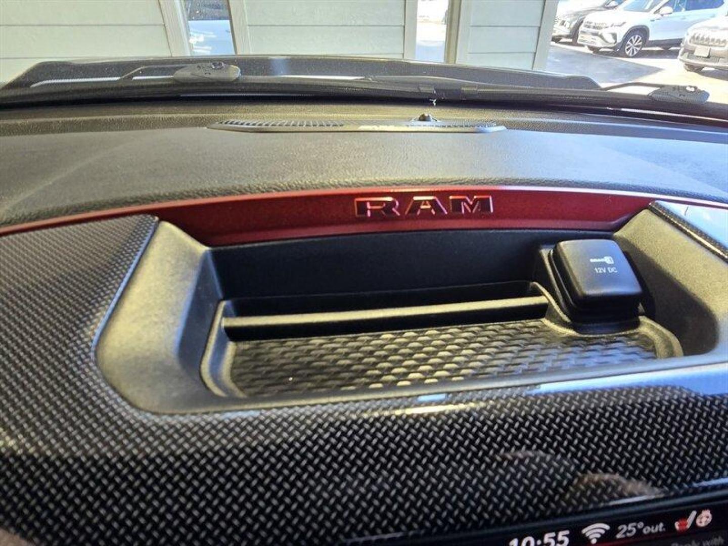 2019 Bright White Clear Coat/Diamond Black Crystal Pear RAM 1500 Rebel (1C6SRFLT0KN) with an HEMI 5.7L V8 395hp 410ft. lbs. engine, Automatic transmission, located at 25355 Eames Street, Channahon, IL, 60410, (815) 467-1807, 41.429108, -88.228432 - 2019 RAM 1500 Rebel Engine and performance This Rebel is powered by the factory HEMI 5.7L V8 producing 395 hp and 410 lb-ft of torque, paired with an 8-speed automatic transmission. It is factory-equipped for off-road use with four-wheel drive and Rebel-specific suspension tuning that includes monot - Photo#20