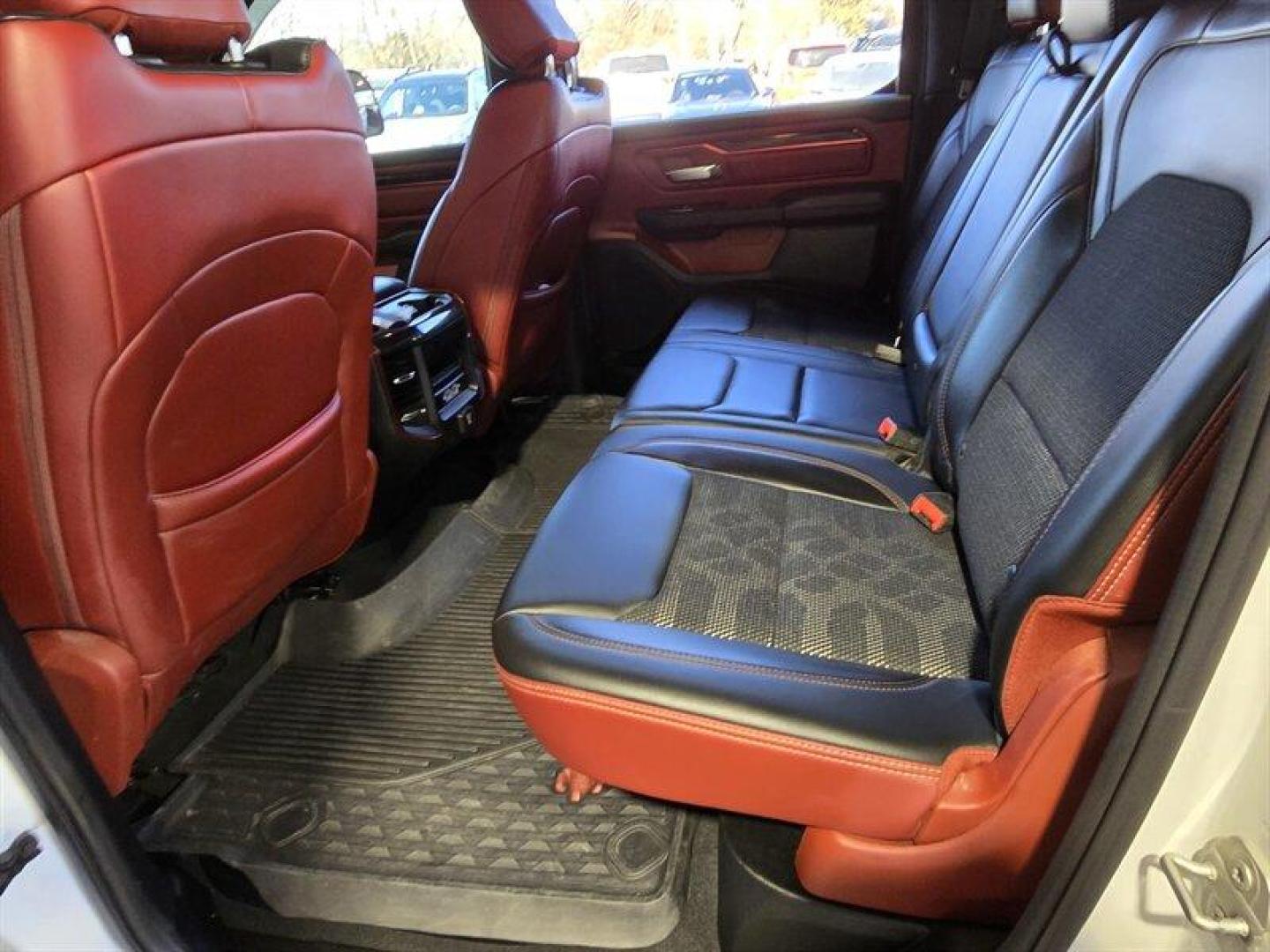 2019 Bright White Clear Coat/Diamond Black Crystal Pear RAM 1500 Rebel (1C6SRFLT0KN) with an HEMI 5.7L V8 395hp 410ft. lbs. engine, Automatic transmission, located at 25355 Eames Street, Channahon, IL, 60410, (815) 467-1807, 41.429108, -88.228432 - 2019 RAM 1500 Rebel Engine and performance This Rebel is powered by the factory HEMI 5.7L V8 producing 395 hp and 410 lb-ft of torque, paired with an 8-speed automatic transmission. It is factory-equipped for off-road use with four-wheel drive and Rebel-specific suspension tuning that includes monot - Photo#28