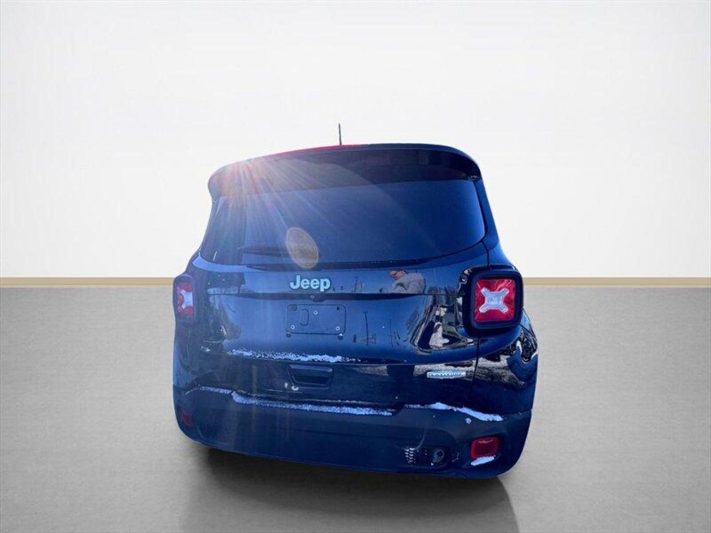 2019 Black Clear Coat Jeep Renegade Latitude (ZACNJABB2KP) with an Tigershark 2.4L I4 180hp 175ft. lbs. engine, Automatic transmission, located at 25355 Eames Street, Channahon, IL, 60410, (815) 467-1807, 41.429108, -88.228432 - Meet the 2019 Jeep Renegade Latitude small SUV, big attitude. Dressed in sleek Black Clear Coat with a Black/Ski Grey interior, this little box of fun packs the Tigershark 2.4L I4 under the hood, serving up 180 hp and 175 lb-ft of torque through a smooth 9-speed automatic. Translation: peppy city s - Photo#4