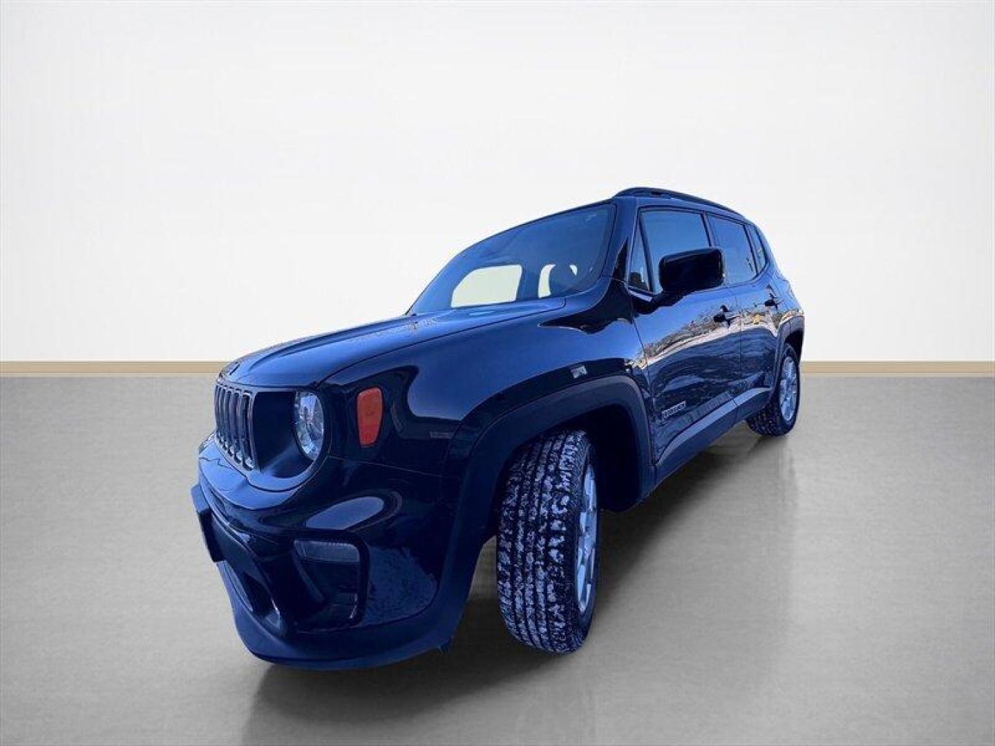 2019 Black Clear Coat Jeep Renegade Latitude (ZACNJABB2KP) with an Tigershark 2.4L I4 180hp 175ft. lbs. engine, Automatic transmission, located at 25355 Eames Street, Channahon, IL, 60410, (815) 467-1807, 41.429108, -88.228432 - Meet the 2019 Jeep Renegade Latitude small SUV, big attitude. Dressed in sleek Black Clear Coat with a Black/Ski Grey interior, this little box of fun packs the Tigershark 2.4L I4 under the hood, serving up 180 hp and 175 lb-ft of torque through a smooth 9-speed automatic. Translation: peppy city s - Photo#7