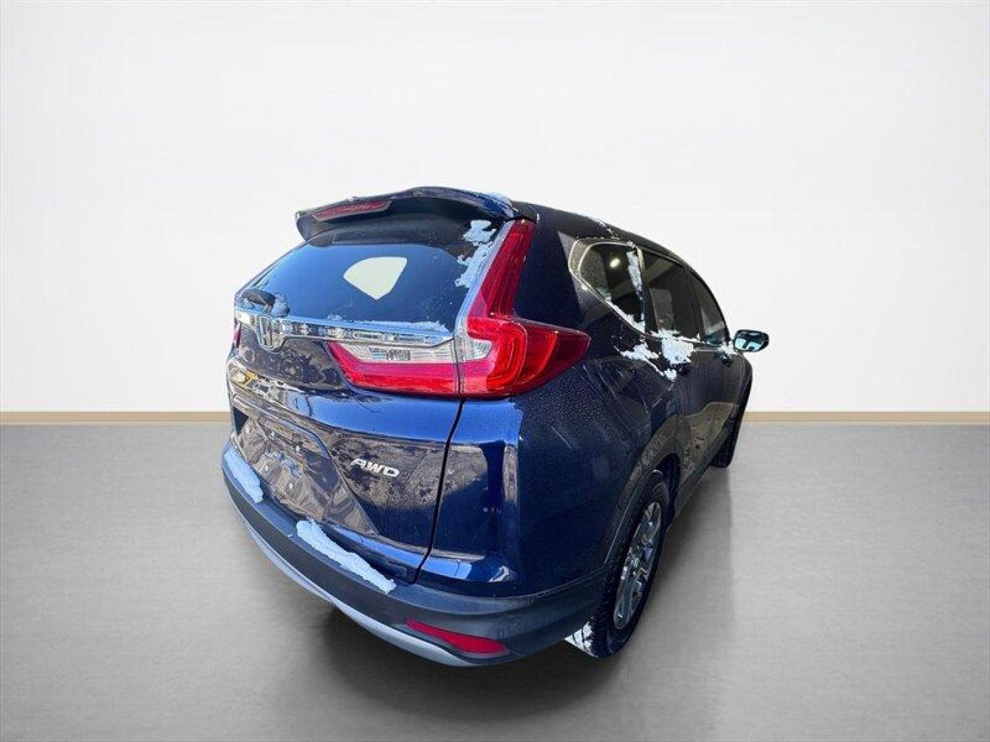 2019 Obsidian Blue Pearl Honda CR-V EX (5J6RW2H52KL) with an 1.5L Turbo I4 190hp 179ft. lbs. engine, Automatic transmission, located at 25355 Eames Street, Channahon, IL, 60410, (815) 467-1807, 41.429108, -88.228432 - Say hello to the 2019 Honda CR-V EX Obsidian Blue Pearl on the outside, sleek Black on the inside, and just the right amount of grown-up attitude. Under the hood its packing Hondas lively 1.5L Turbo I4 (Earth Dreams tech), delivering 190 hp and 179 lb-ft of torque paired to a smooth CVT for city h - Photo#3