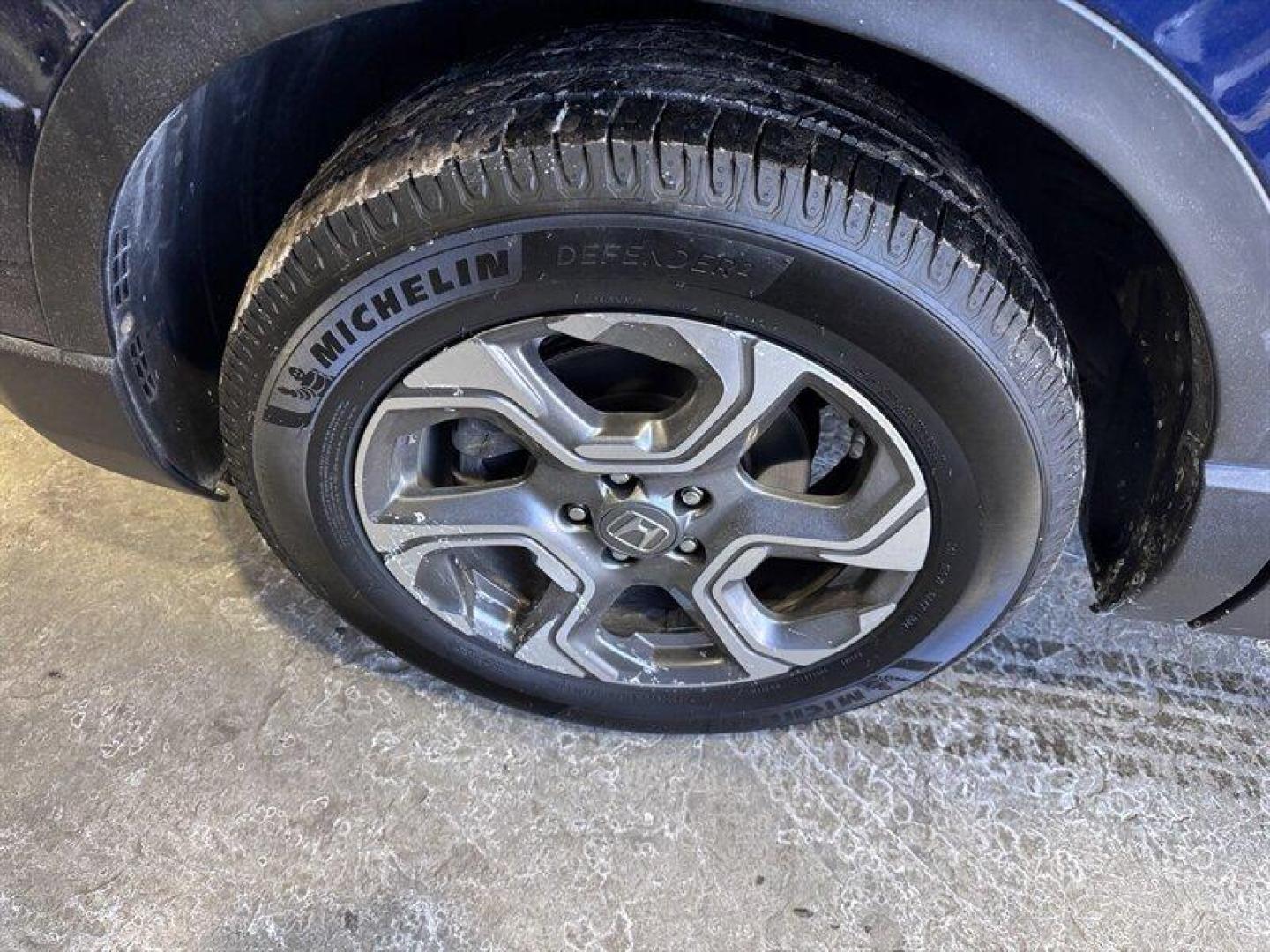 2019 Obsidian Blue Pearl Honda CR-V EX (5J6RW2H52KL) with an 1.5L Turbo I4 190hp 179ft. lbs. engine, Automatic transmission, located at 25355 Eames Street, Channahon, IL, 60410, (815) 467-1807, 41.429108, -88.228432 - Say hello to the 2019 Honda CR-V EX Obsidian Blue Pearl on the outside, sleek Black on the inside, and just the right amount of grown-up attitude. Under the hood its packing Hondas lively 1.5L Turbo I4 (Earth Dreams tech), delivering 190 hp and 179 lb-ft of torque paired to a smooth CVT for city h - Photo#9