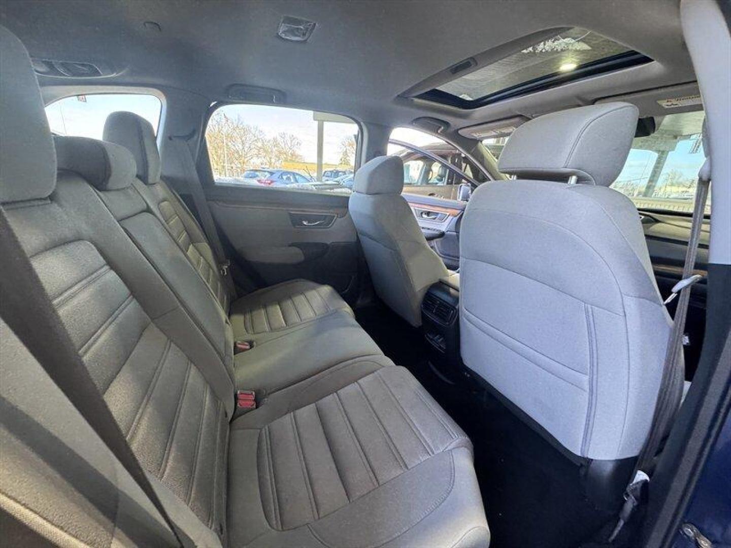 2019 Obsidian Blue Pearl Honda CR-V EX (5J6RW2H52KL) with an 1.5L Turbo I4 190hp 179ft. lbs. engine, Automatic transmission, located at 25355 Eames Street, Channahon, IL, 60410, (815) 467-1807, 41.429108, -88.228432 - Say hello to the 2019 Honda CR-V EX Obsidian Blue Pearl on the outside, sleek Black on the inside, and just the right amount of grown-up attitude. Under the hood its packing Hondas lively 1.5L Turbo I4 (Earth Dreams tech), delivering 190 hp and 179 lb-ft of torque paired to a smooth CVT for city h - Photo#13