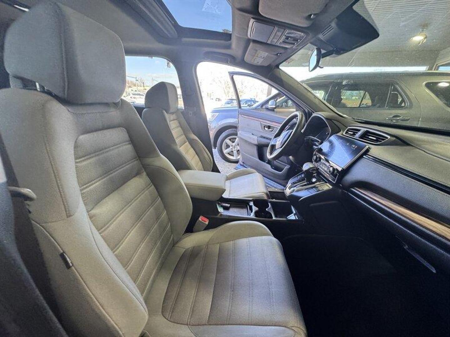 2019 Obsidian Blue Pearl Honda CR-V EX (5J6RW2H52KL) with an 1.5L Turbo I4 190hp 179ft. lbs. engine, Automatic transmission, located at 25355 Eames Street, Channahon, IL, 60410, (815) 467-1807, 41.429108, -88.228432 - Say hello to the 2019 Honda CR-V EX Obsidian Blue Pearl on the outside, sleek Black on the inside, and just the right amount of grown-up attitude. Under the hood its packing Hondas lively 1.5L Turbo I4 (Earth Dreams tech), delivering 190 hp and 179 lb-ft of torque paired to a smooth CVT for city h - Photo#14