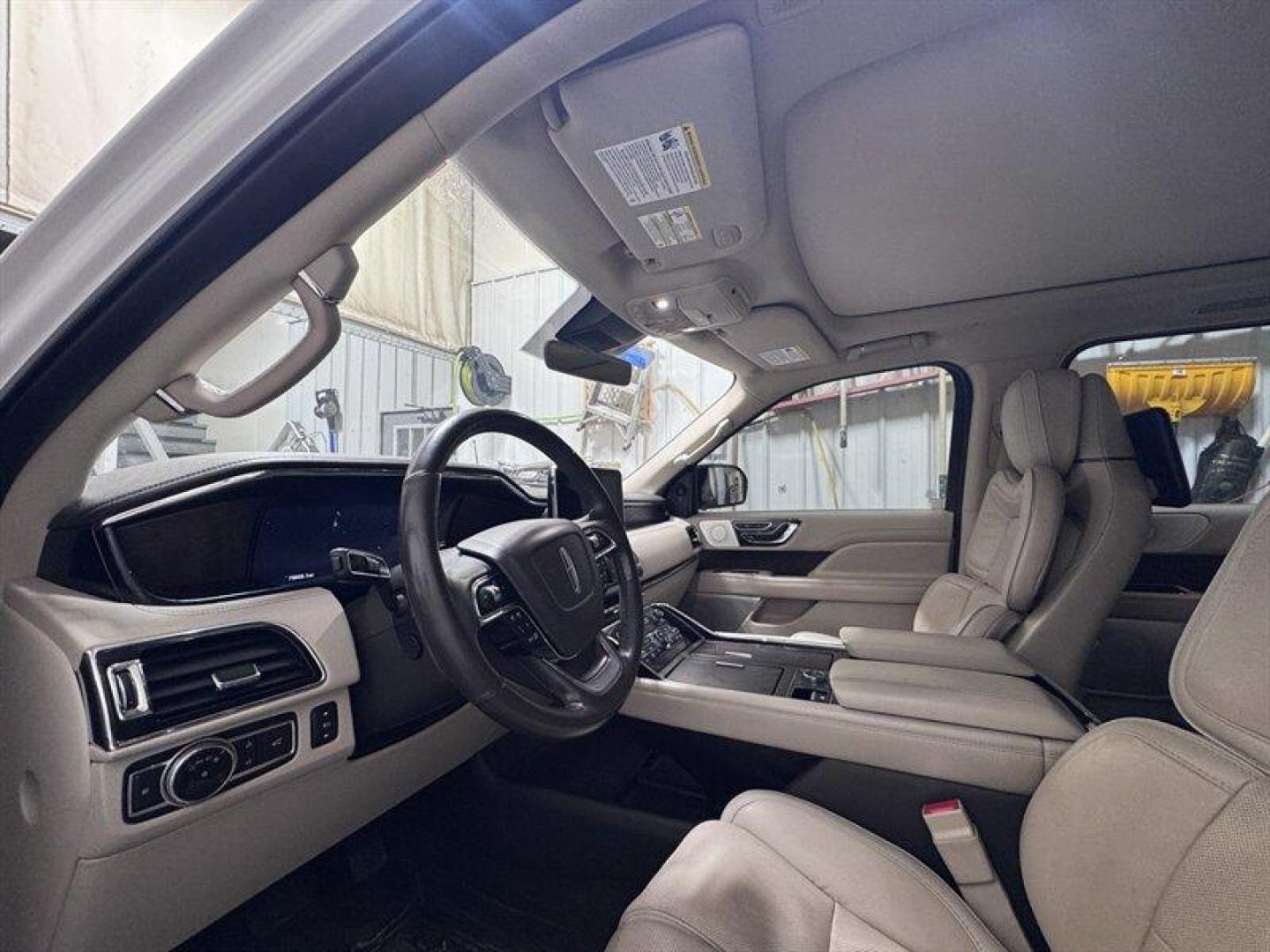 2018 White Platinum Tri-Coat Lincoln Navigator Reserve (5LMJJ2LT0JE) with an 3.5L Twin Turbo V6 450hp 510ft. lbs. engine, Automatic transmission, located at 25355 Eames Street, Channahon, IL, 60410, (815) 467-1807, 41.429108, -88.228432 - Pull up like you own the place. The 2018 Lincoln Navigator Reserve brings full boss energy with luxury to match. Cooled seats when summers rude. Heated leather when winter tries you. Panoramic roof for the views. Backup camera, nav, remote start, power boards all the bells, zero compromises. Whit - Photo#10