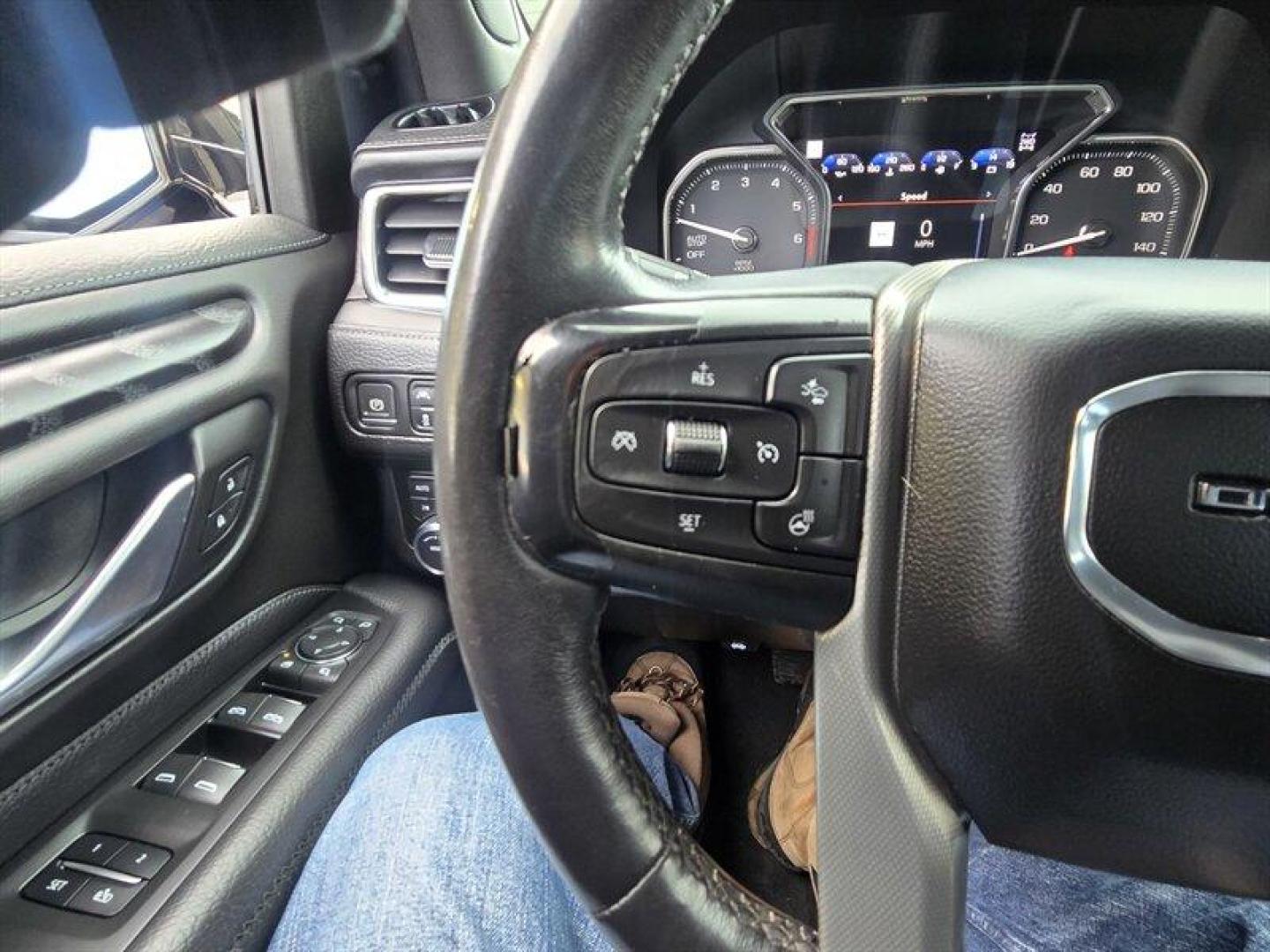 2021 Onyx Black GMC Yukon Denali (1GKS2JKL3MR) with an EcoTec3 6.2L V8 420hp 460ft. lbs. engine, Automatic transmission, located at 25355 Eames Street, Channahon, IL, 60410, (815) 467-1807, 41.429108, -88.228432 - 2021 GMC Yukon XL Denali Onyx Black exterior, Jet Black interior. This Yukon XL is powered by the EcoTec3 6.2L V8 that produces 420 hp and 460 ft-lbs of torque, mated to a 10-speed automatic transmission. EPA fuel economy is approximately 13 MPG city and 19 MPG highway. The vehicle is in excellent - Photo#18