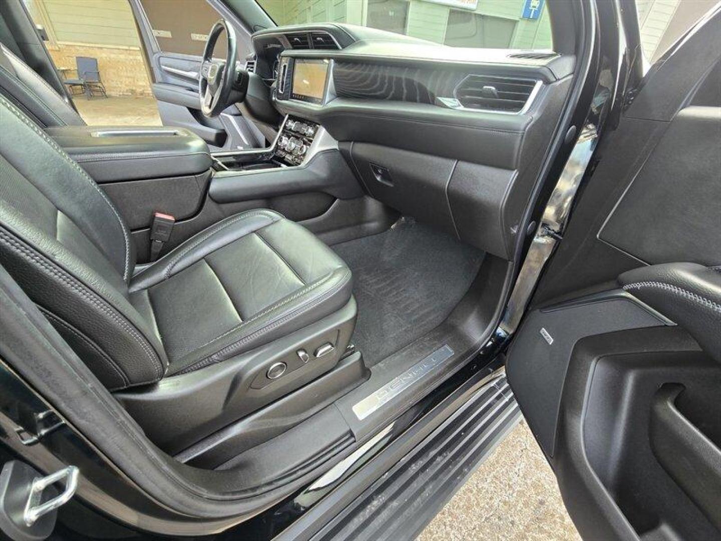 2021 Onyx Black GMC Yukon Denali (1GKS2JKL3MR) with an EcoTec3 6.2L V8 420hp 460ft. lbs. engine, Automatic transmission, located at 25355 Eames Street, Channahon, IL, 60410, (815) 467-1807, 41.429108, -88.228432 - 2021 GMC Yukon XL Denali Onyx Black exterior, Jet Black interior. This Yukon XL is powered by the EcoTec3 6.2L V8 that produces 420 hp and 460 ft-lbs of torque, mated to a 10-speed automatic transmission. EPA fuel economy is approximately 13 MPG city and 19 MPG highway. The vehicle is in excellent - Photo#40