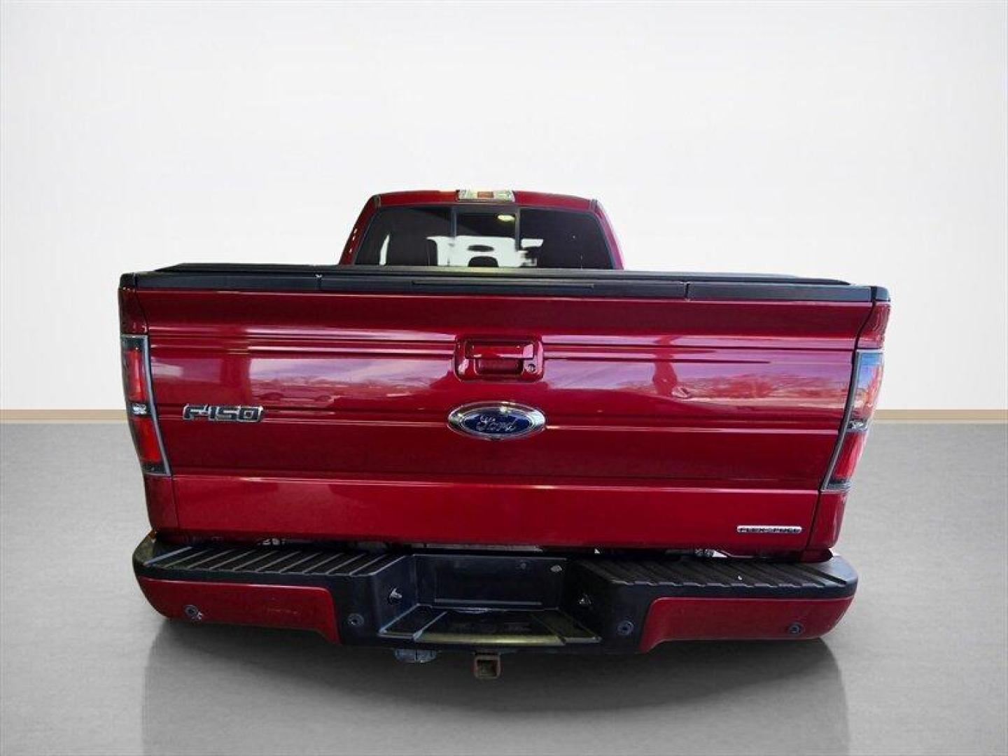 2013 Ruby Red Metallic Tinted Clear Coat Ford F-150 FX4 (1FTFX1EF3DK) with an 5.0L Flex Fuel V8 360hp 380ft. lbs. engine, Automatic transmission, located at 25355 Eames Street, Channahon, IL, 60410, (815) 467-1807, 41.429108, -88.228432 - ** LOCAL TRADE IN, WHOLESALE SPECIAL, AS-IS, HAS A LITTLE RUST ON THE ROCKERS , NEEDS BRAKES. ** 2013 Ford F-150 FX4 Ruby Red Metallic Tinted Clear Coat exterior with Black interior. This truck is in excellent overall condition and is factory-equipped with Fords 5.0L Flex Fuel V8, rated at 360 hp a - Photo#4