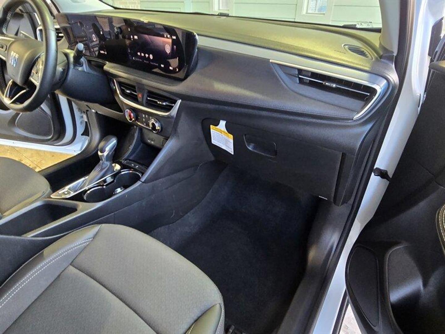 2024 Summit White Buick Encore Preferred (KL4AMBS29RB) with an ECOTEC 1.2L Turbo I3 137hp 162ft. lbs. engine, Automatic transmission, located at 25355 Eames Street, Channahon, IL, 60410, (815) 467-1807, 41.429108, -88.228432 - 2024 Buick Encore Preferred Exterior: White Frost Tricoat Interior: Ebony Engine: ECOTEC 1.2L Turbo I3 137 hp / 162 lb-ft Mileage: below 17,000 miles (averaging under 6,000 miles per year) Fuel economy: 30 MPG city / 31 MPG highway Condition: Excellent overall Overview This 2024 Buick Encore Prefe - Photo#27